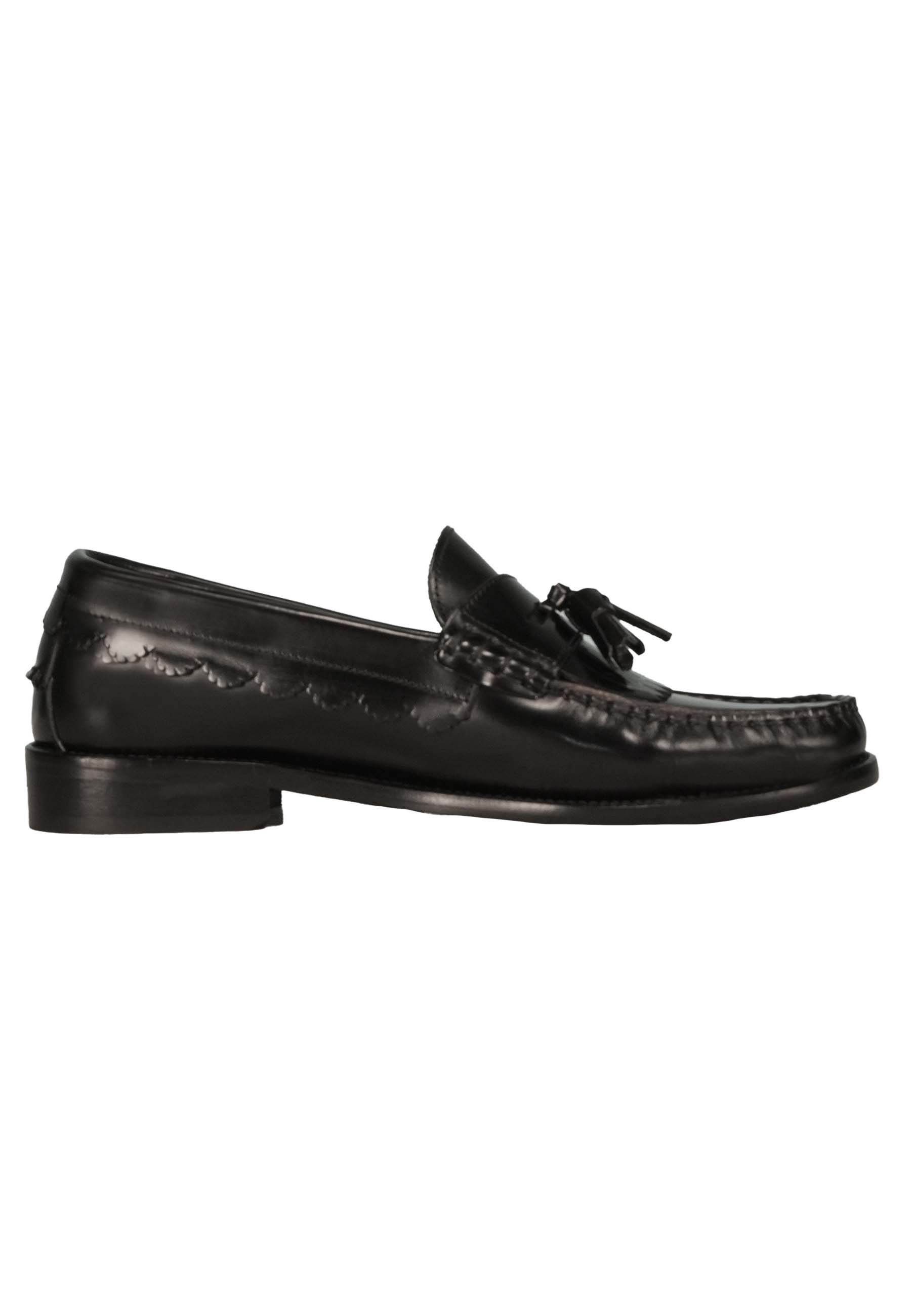 Toral Schoenen Zwart Leer maat 40 Town antic loafers zwart