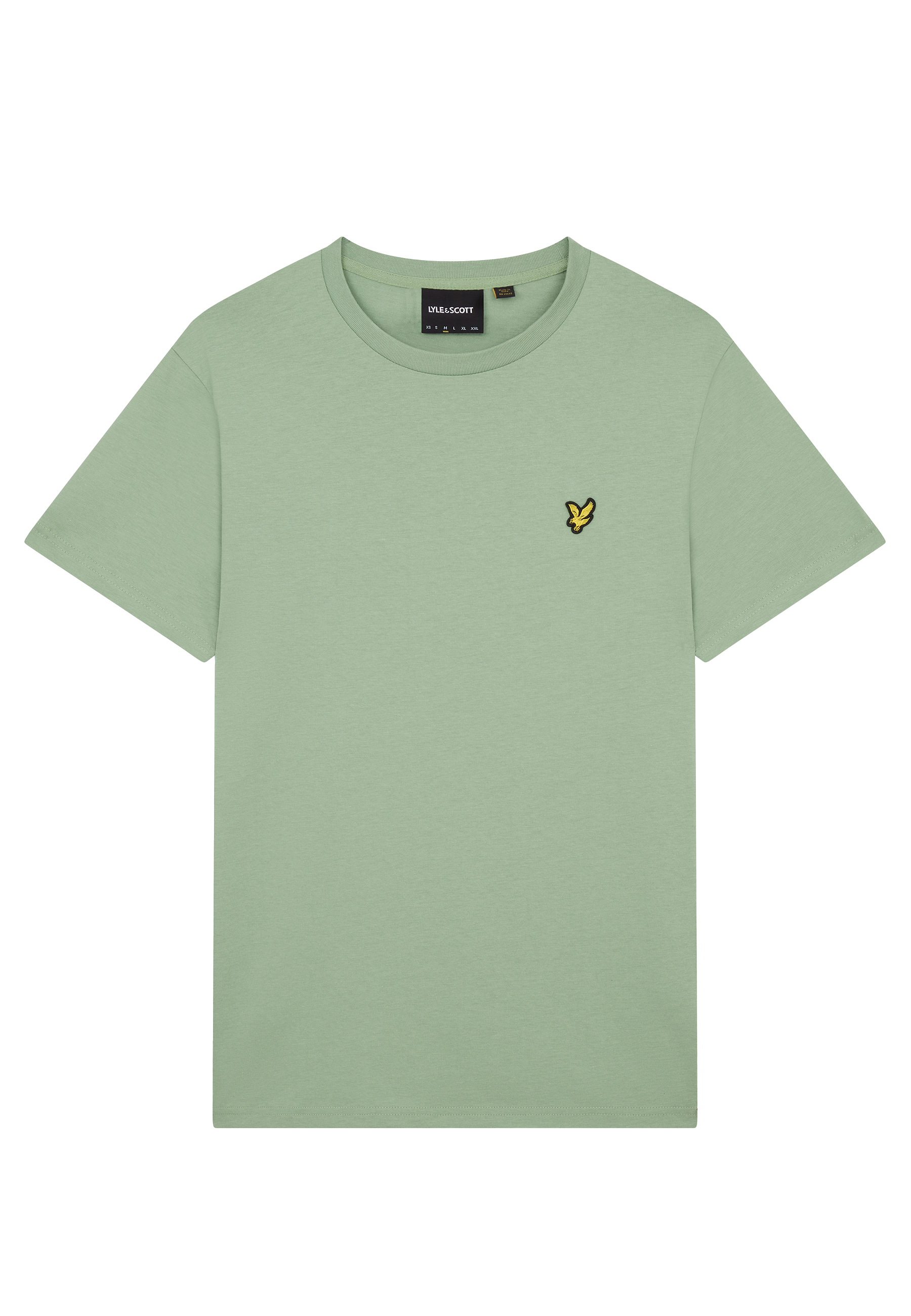 Lyle & Scott t-shirts groen Heren maat M