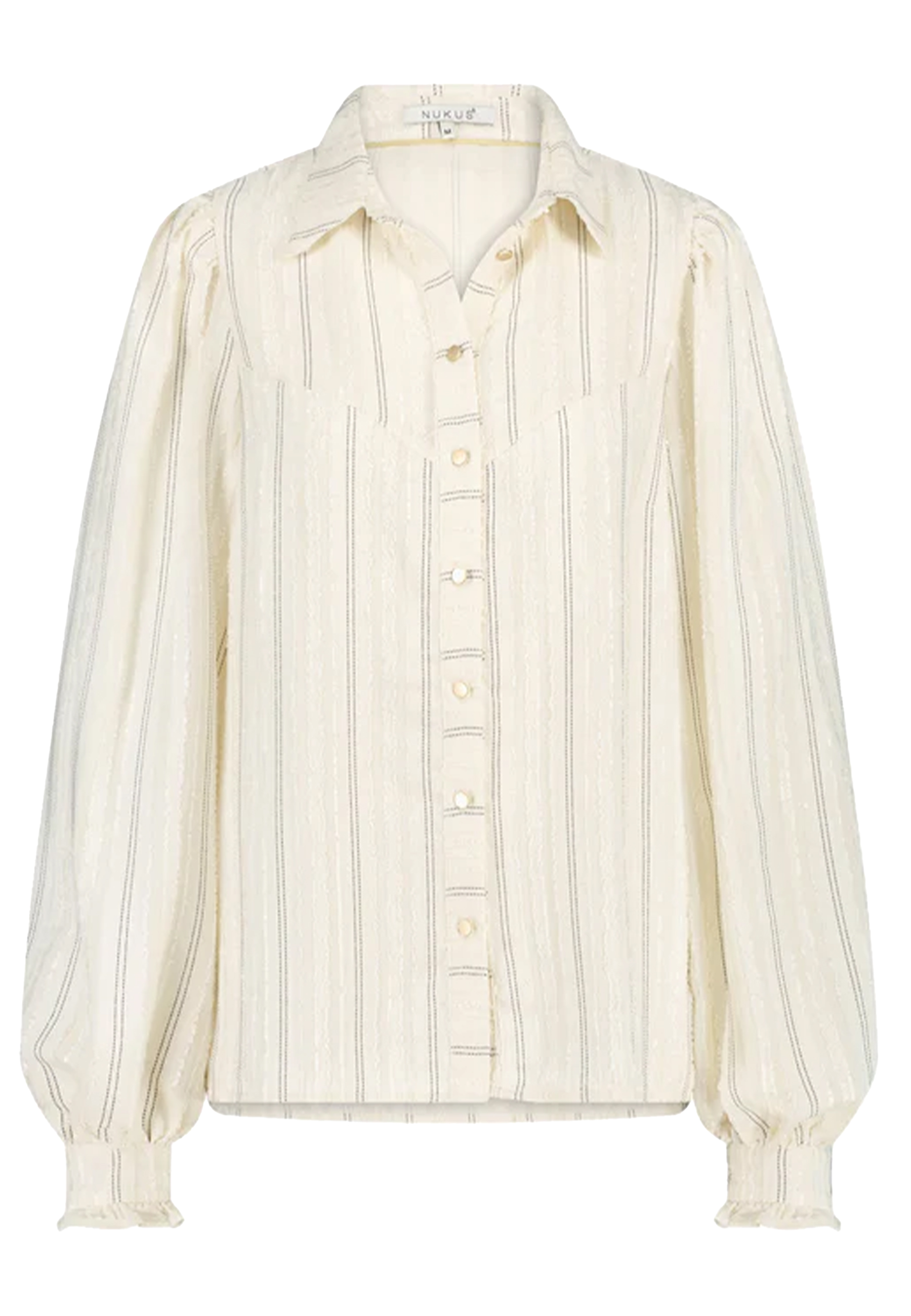 Nukus Savannah blouses ecru Dames maat M