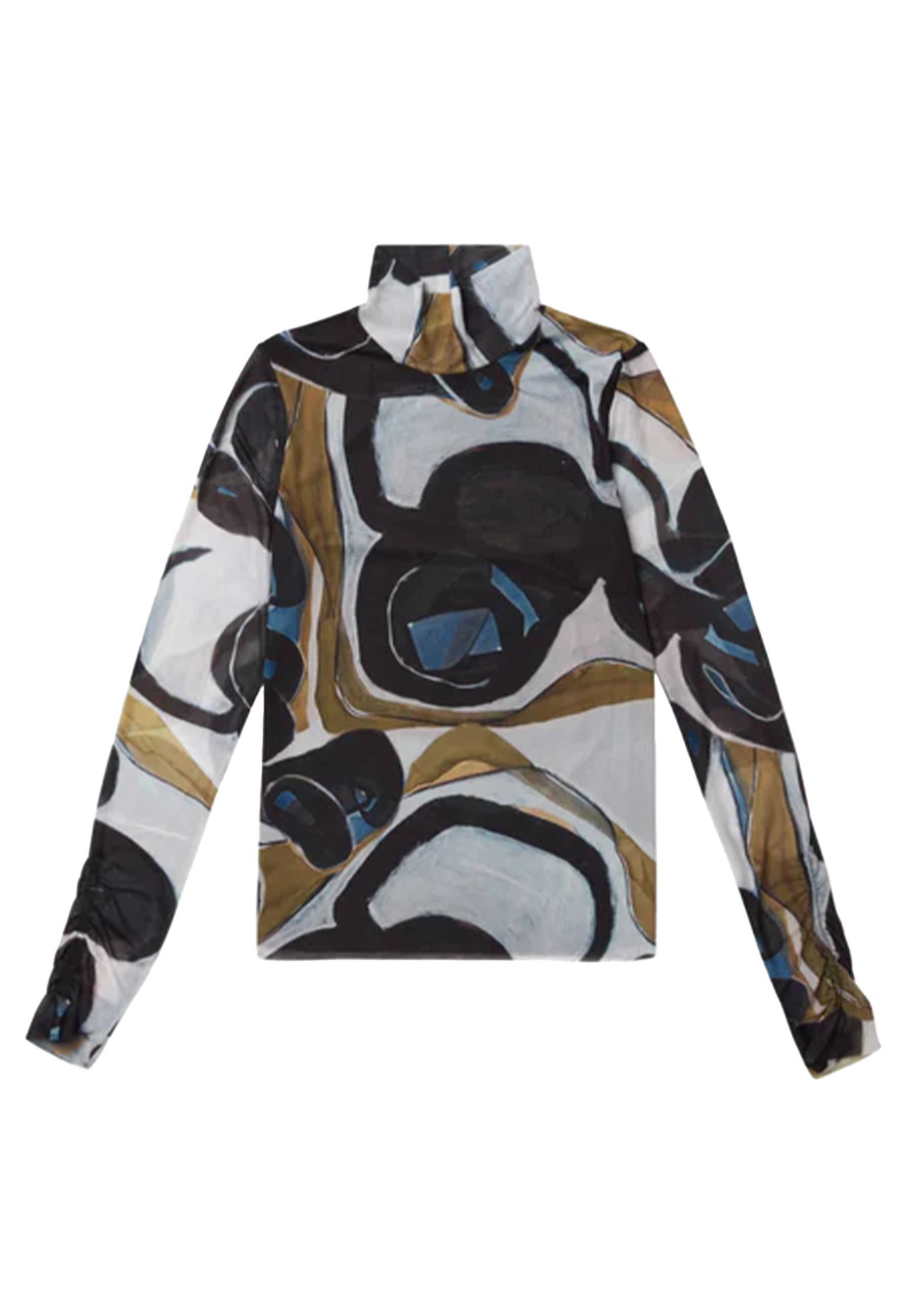 Munthe Lenea tops blauw Dames maat 34
