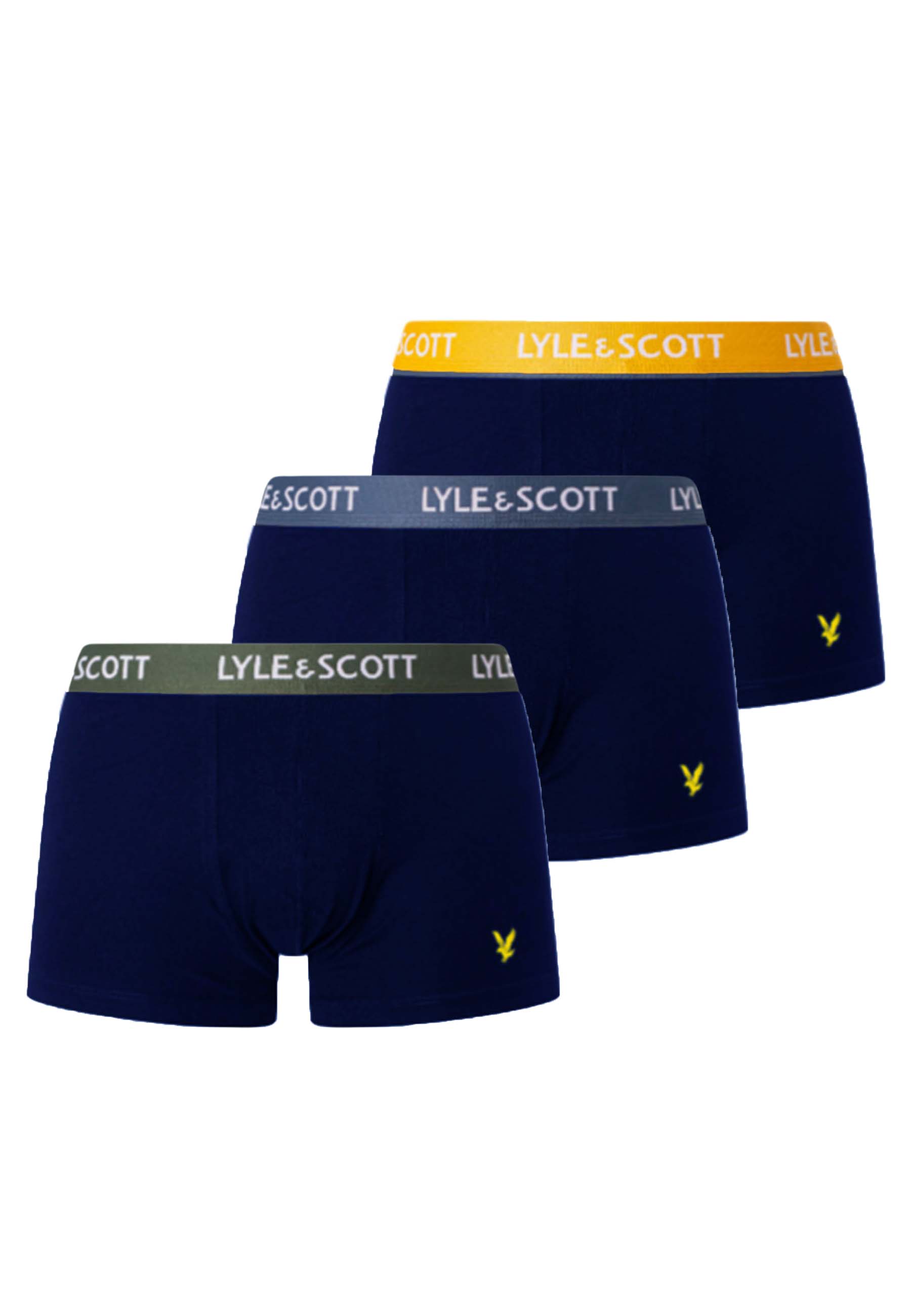 Lyle & Scott boxershorts donkerblauw Heren maat M