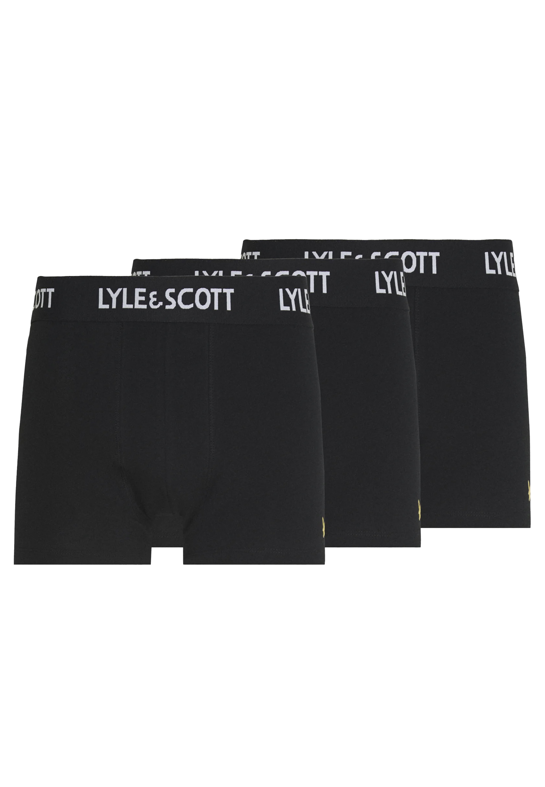 Lyle & Scott boxershorts zwart Heren maat L