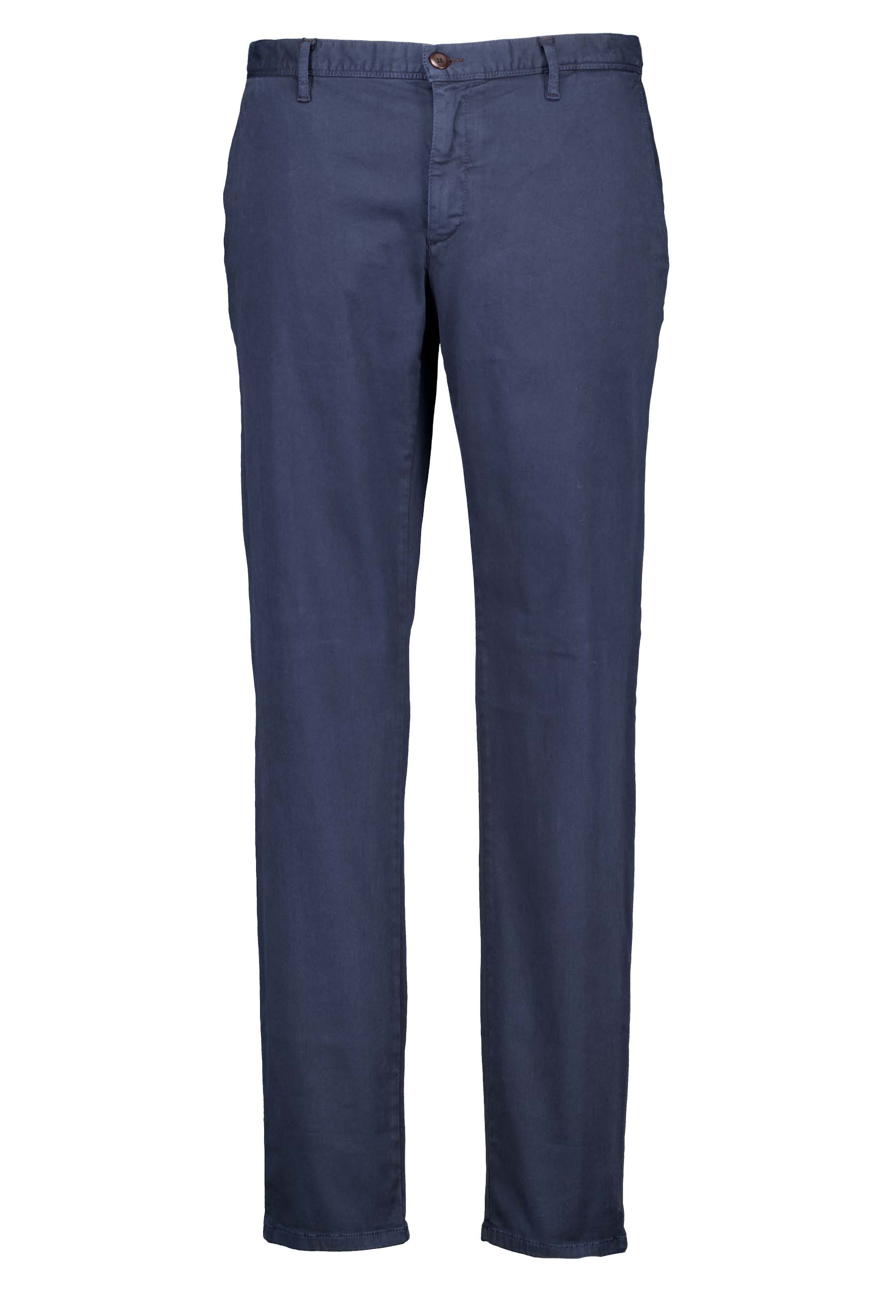 Alberto Broek Blauw Katoen maat 33/34 chino blauw