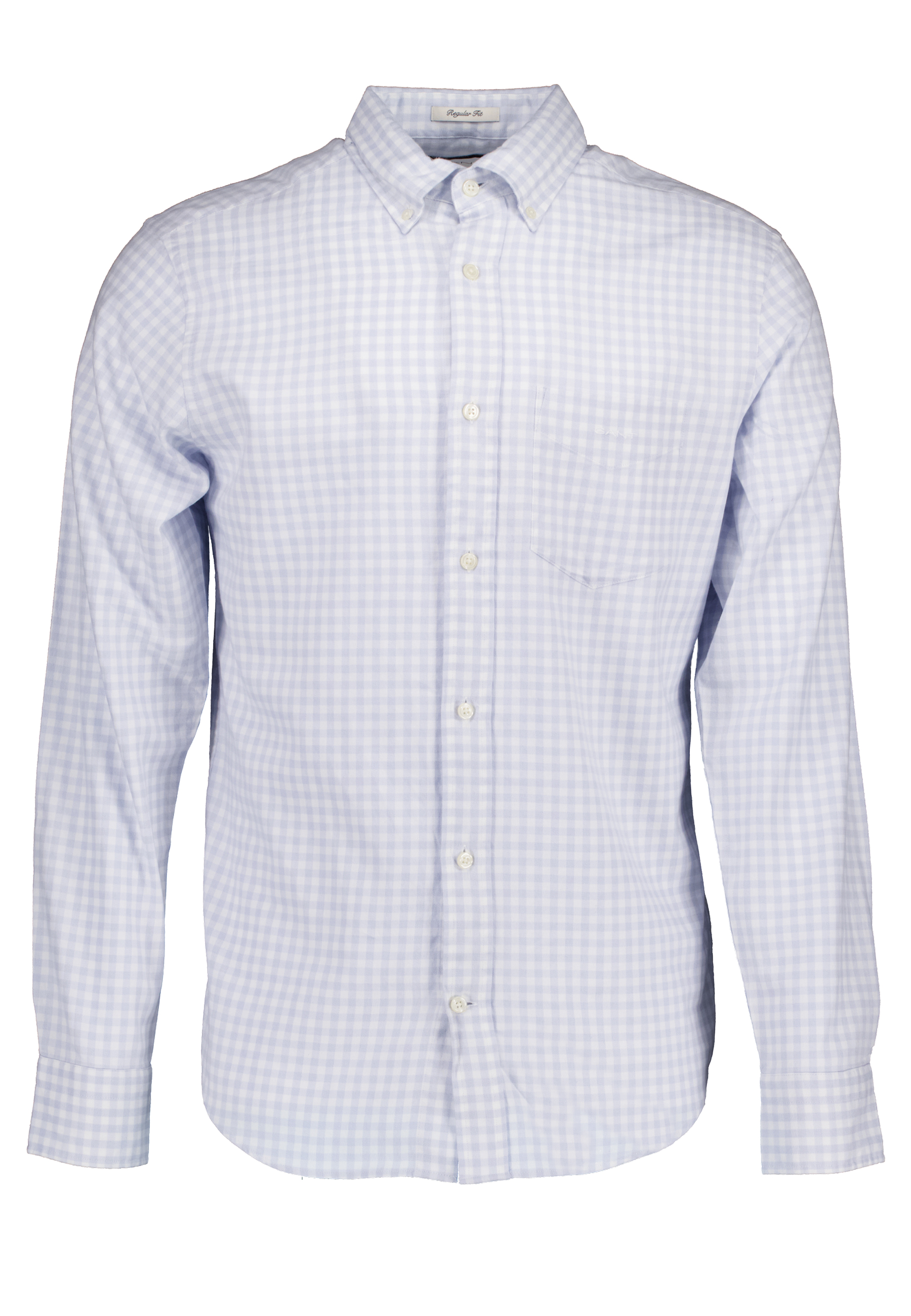 Gant lange mouw overhemden blauw Heren maat M