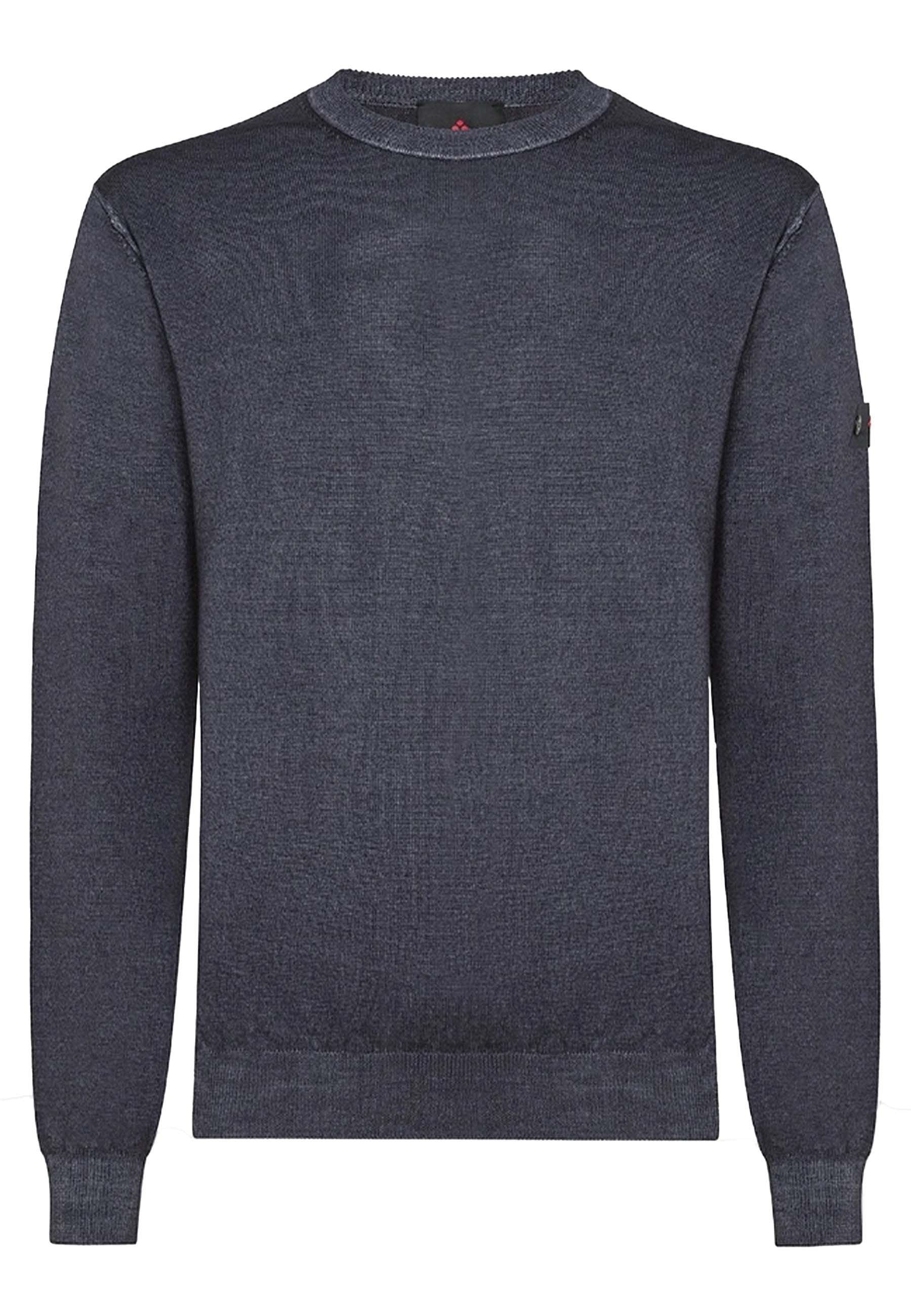 Peuterey Trui Donkerblauw Wol maat XXL Badra truien donkerblauw
