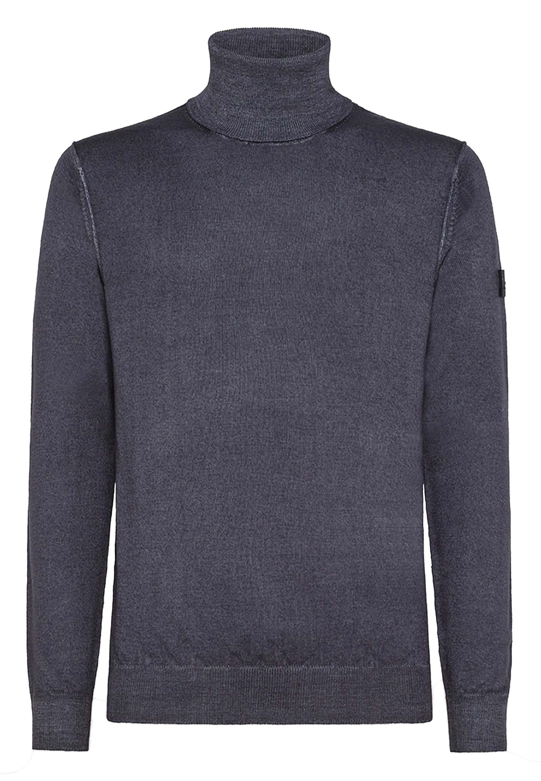 Peuterey Trui Donkerblauw Wol maat XL Masum coltruien donkerblauw