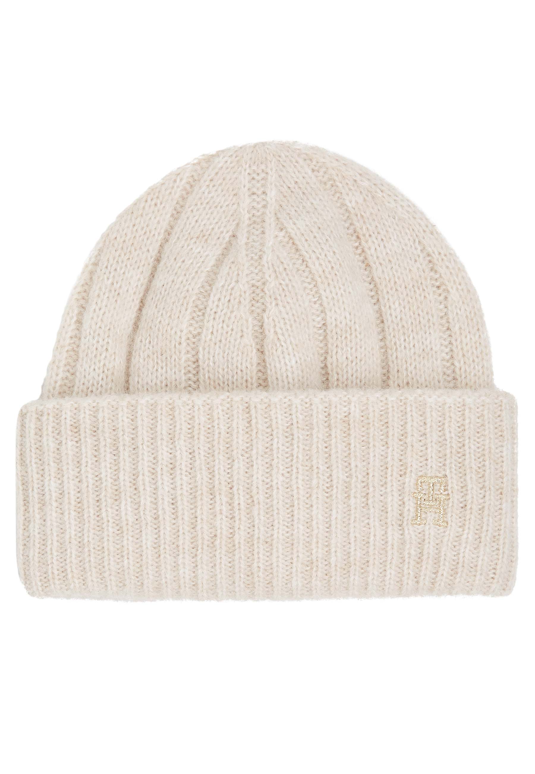 Tommy Hilfiger mutsen creme Dames maat ONE SIZE