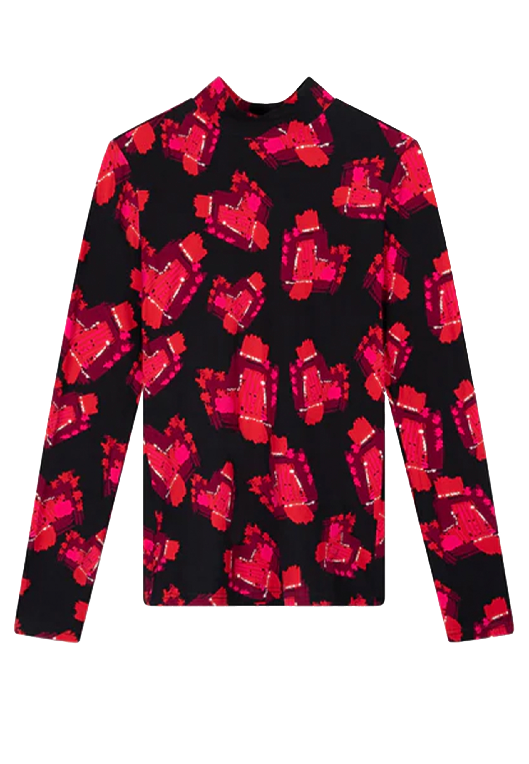 Refined Department T-shirt Riley R2310817282 500 Red Dames Maat - S