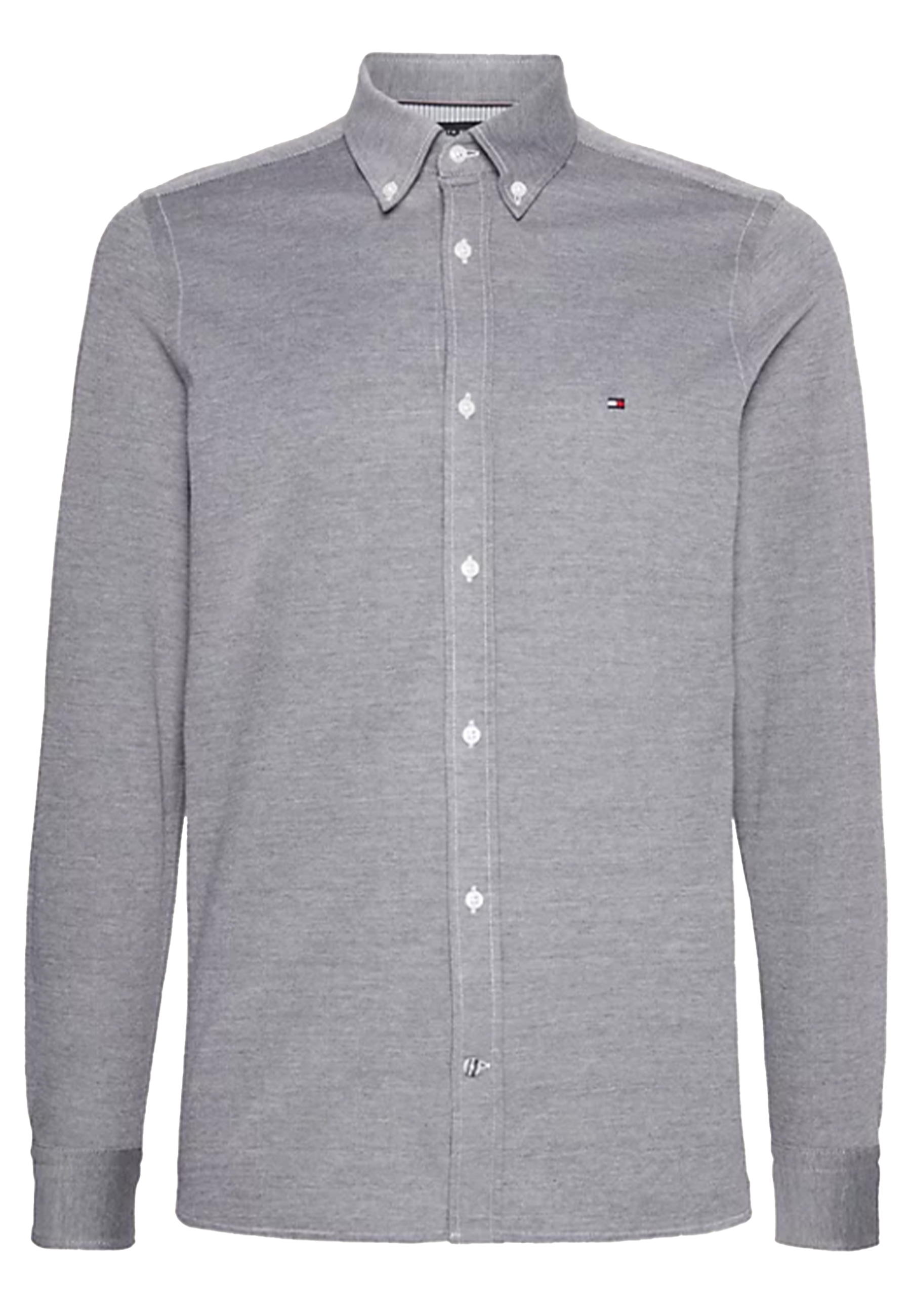 Tommy Hilfiger lange mouw overhemden blauw Heren maat XXL