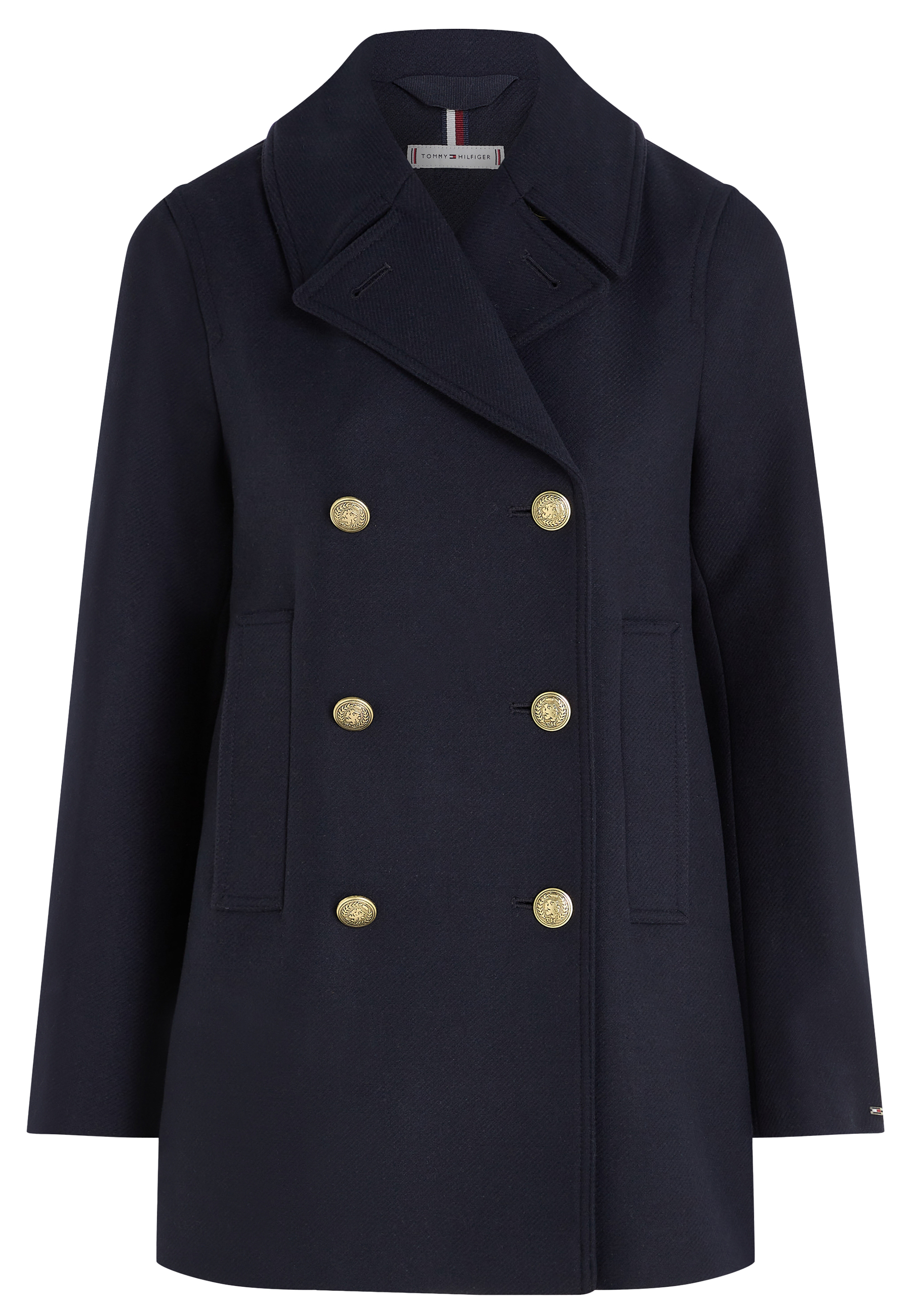 Tommy Hilfiger mantels donkerblauw Dames maat 38