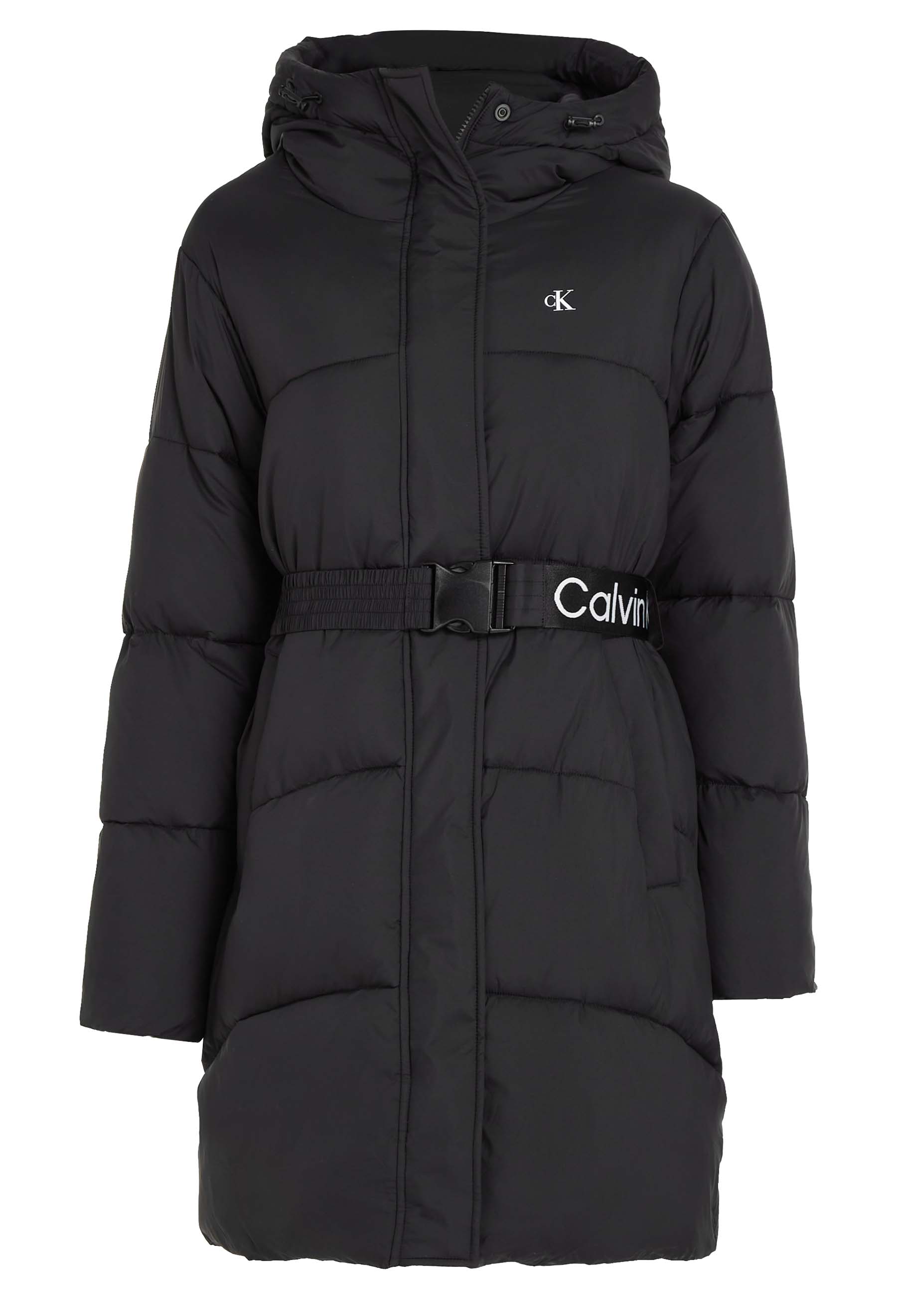 Calvin Klein gewatteerde jassen zwart Dames maat L