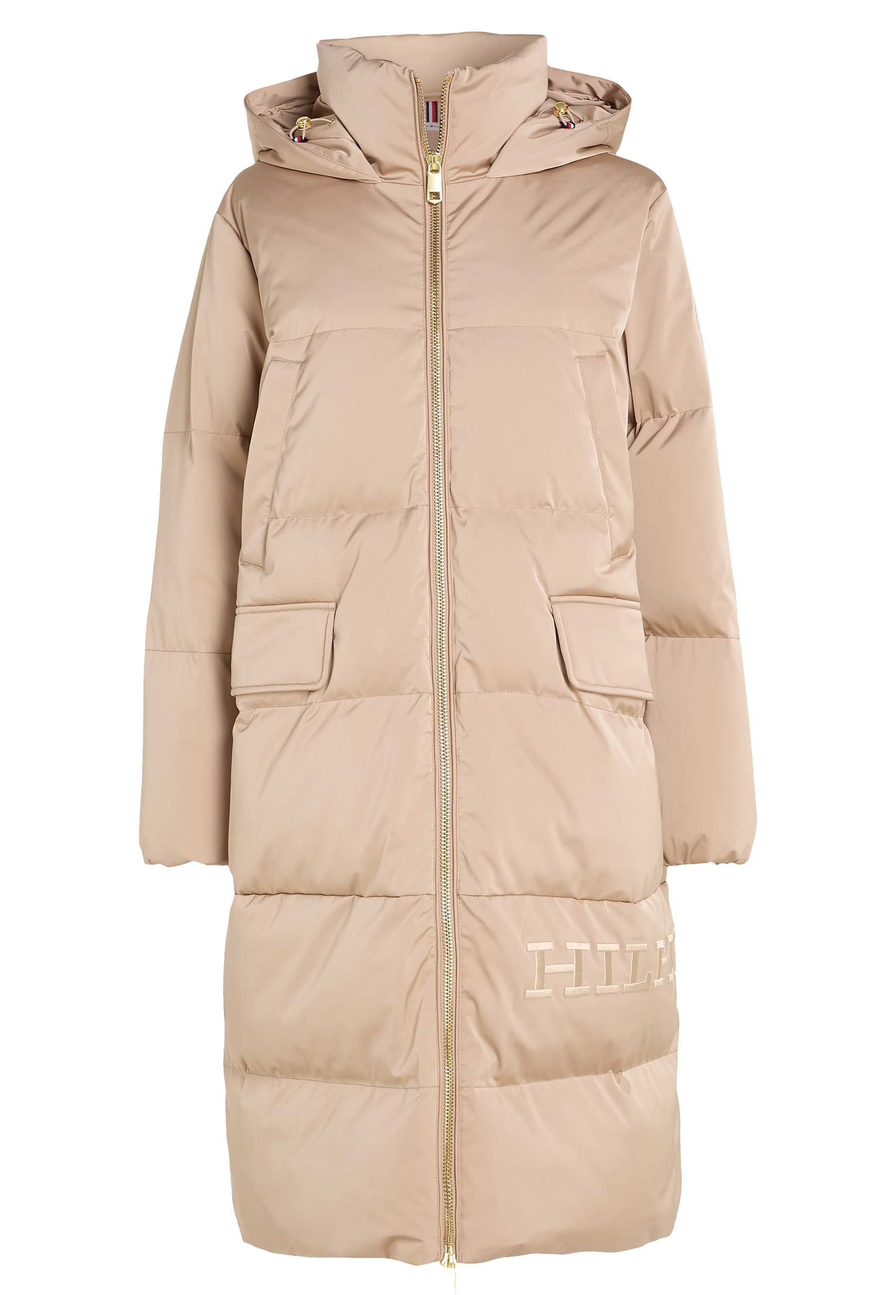 Tommy Hilfiger gewatteerde jassen beige Dames maat XS
