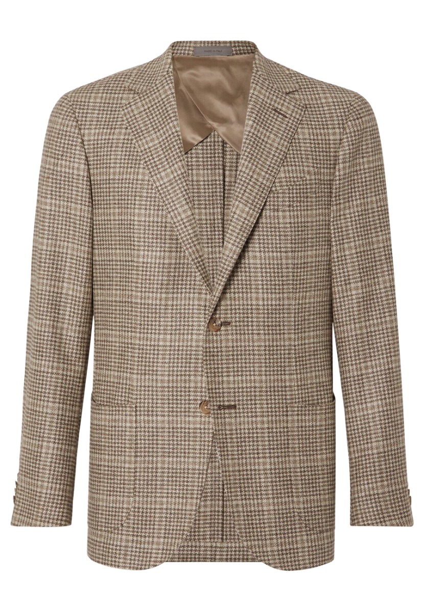 Corneliani colberts bruin Heren maat 54