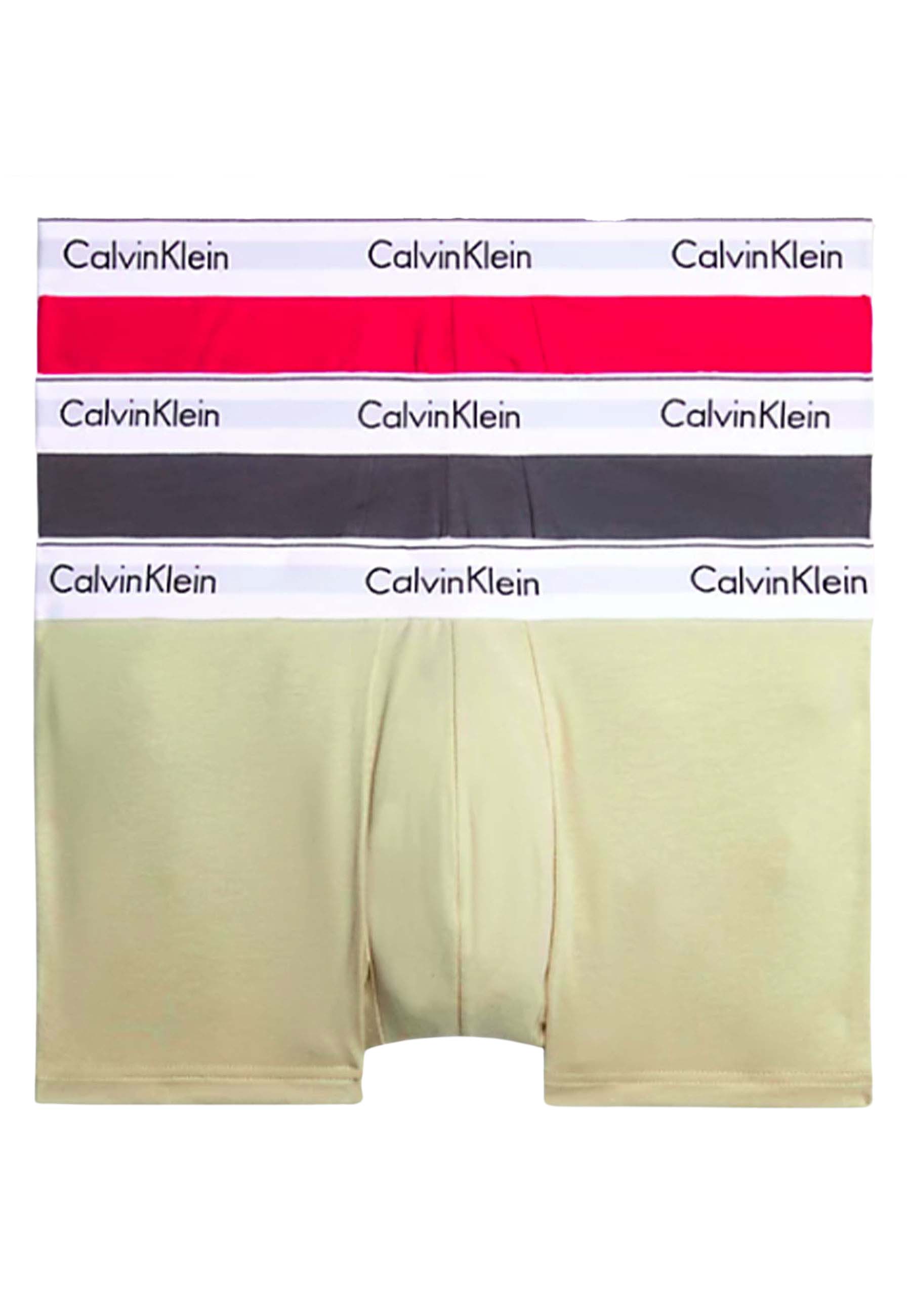 Calvin Klein 3 pack modern boxershorts multicolor Heren maat M