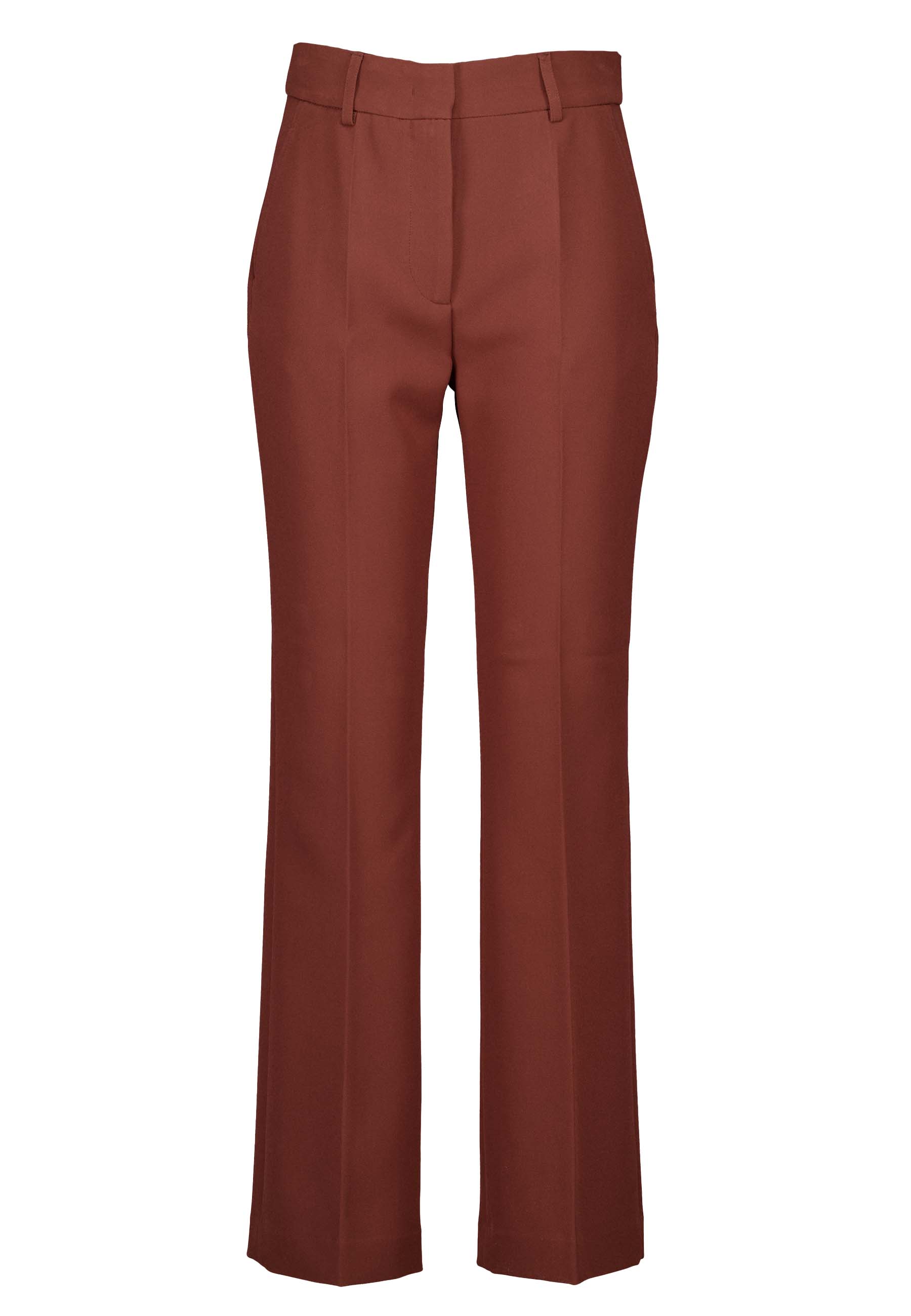 Essentiel Antwerp Ecarp kickflare pantalons bruin Dames maat 36