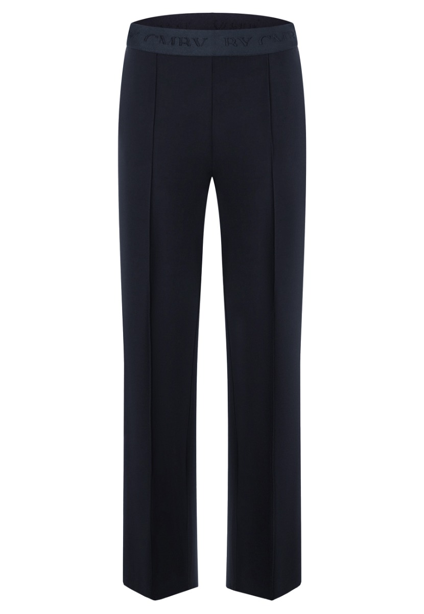Cambio Broek Zwart Polyester maat 34 Ava pantalons zwart