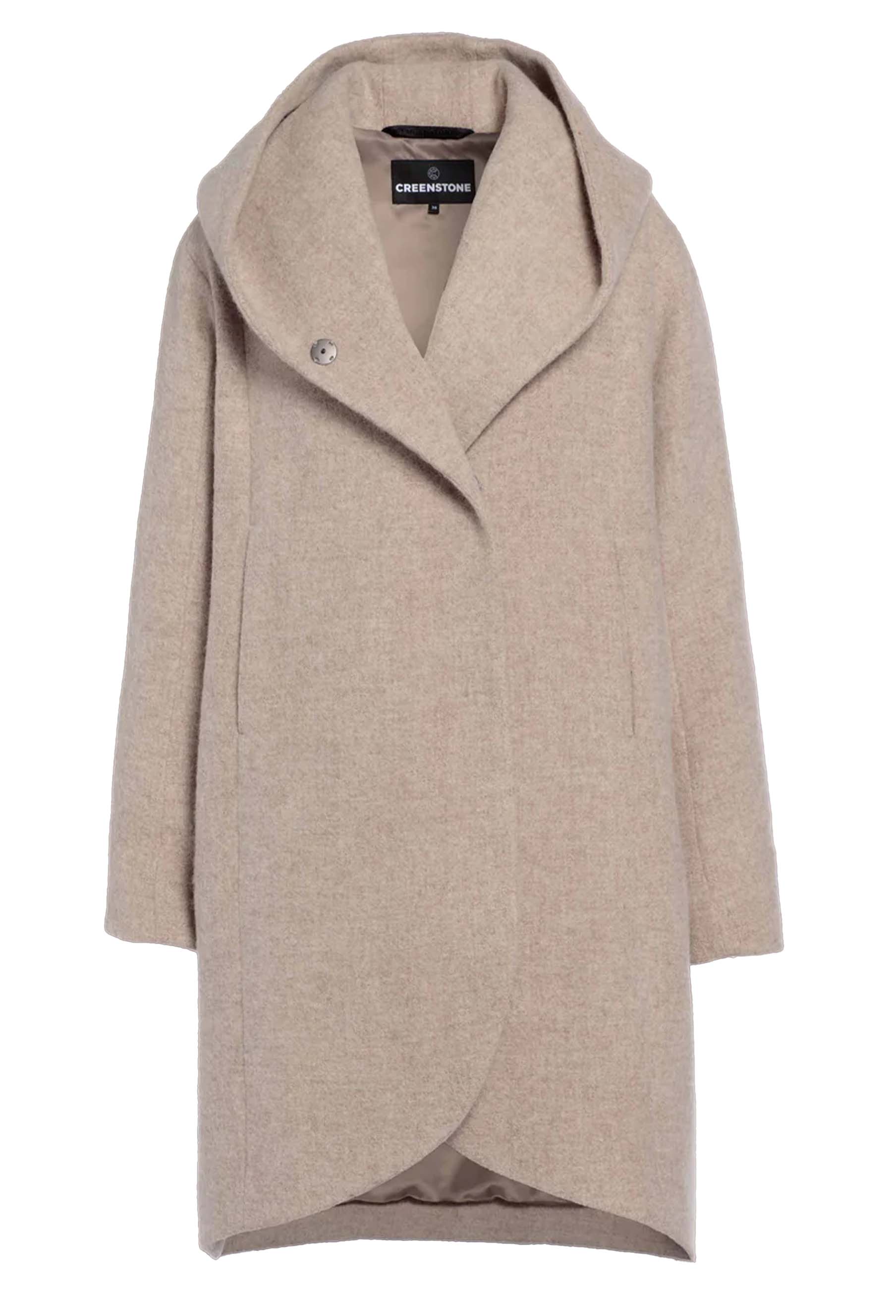Creenstone Cora alpaca mantels beige Dames maat 36