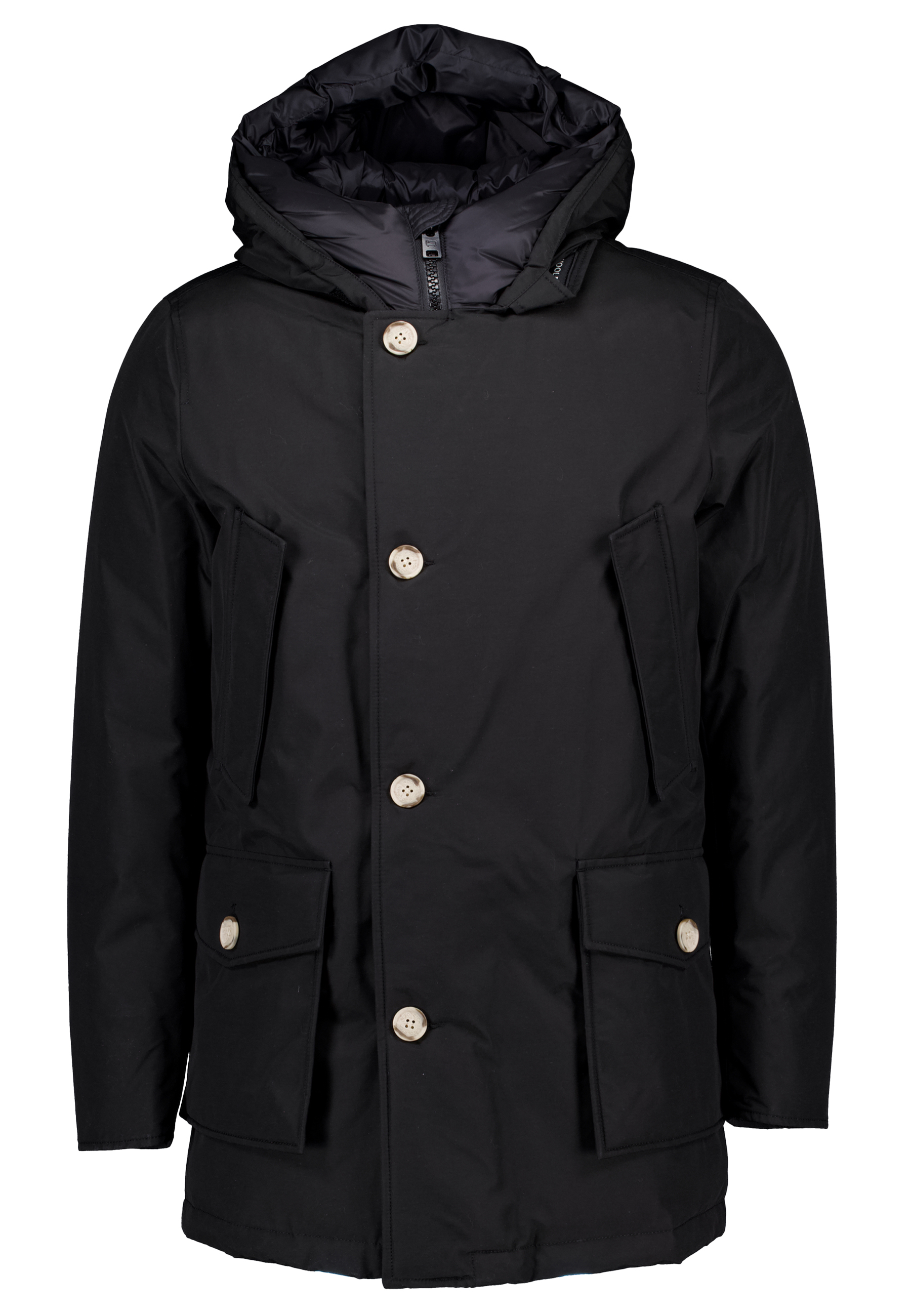 Woolrich Jas Zwart Polyamide / Nylon maat M Arctic parka&apos;s zwart