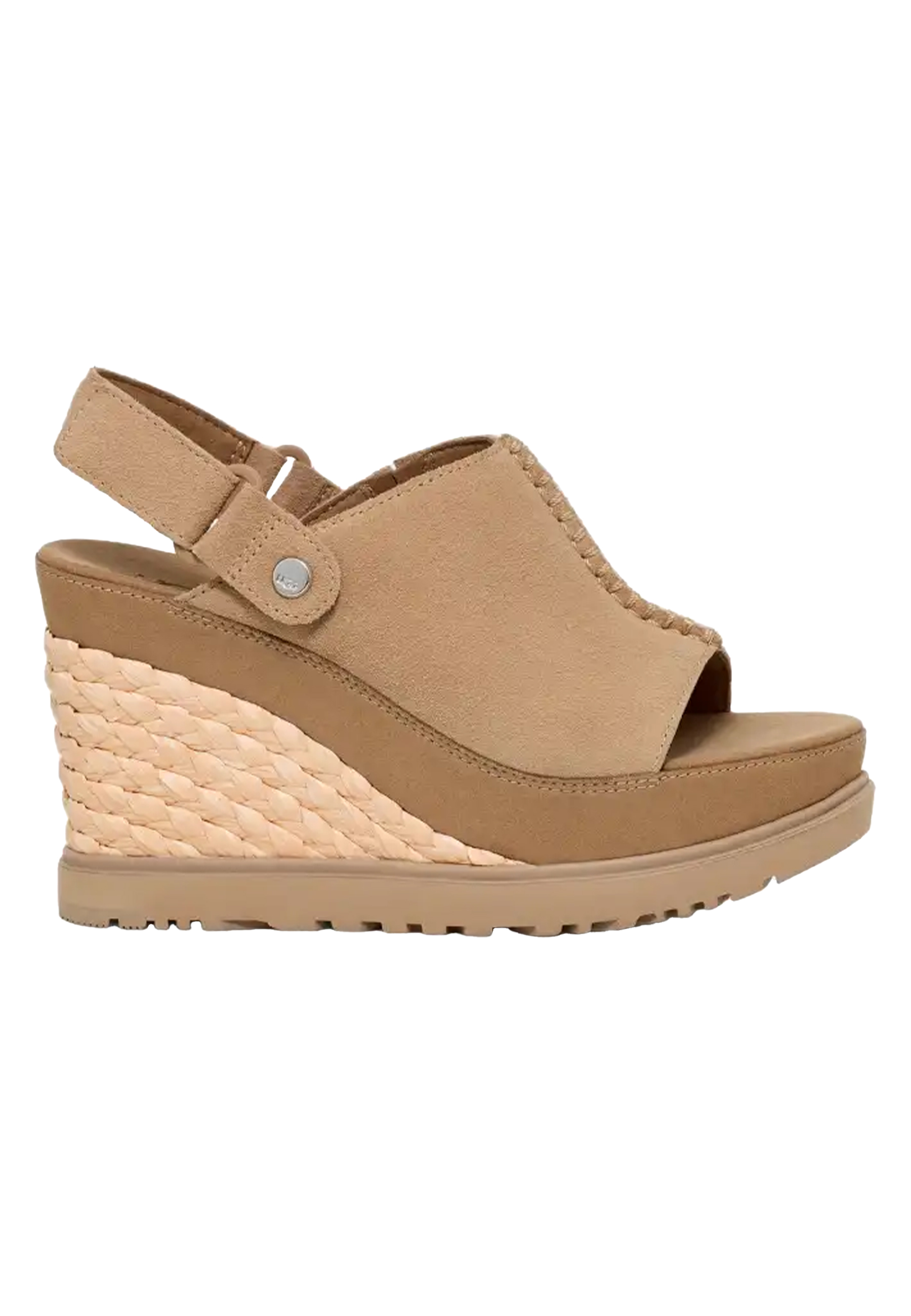 Ugg Hakken Zand maat 39 Abbot adjustable slide sleehakken zand