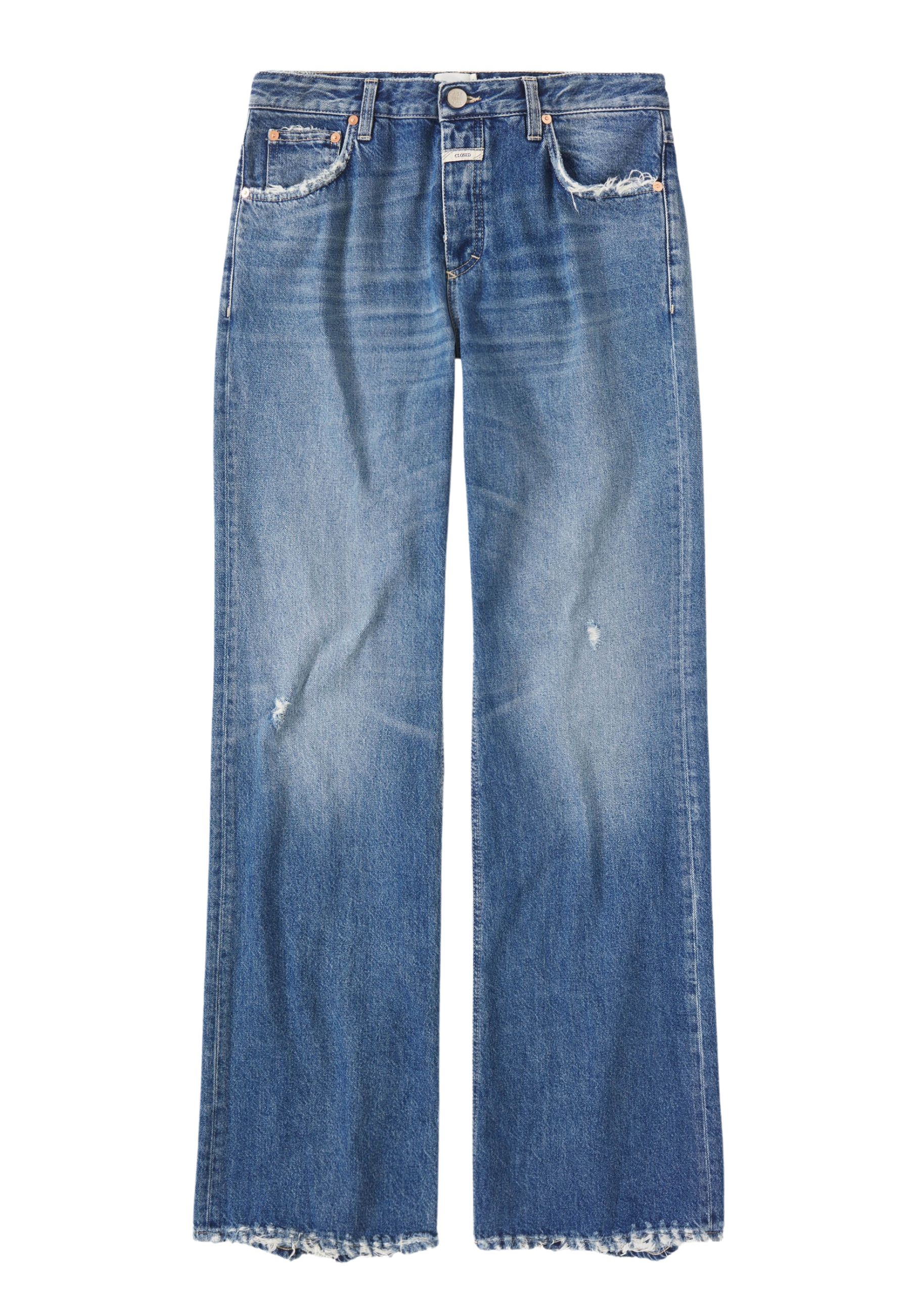 Closed Jeans Middenblauw Katoen maat 28/30 Gillan flared jeans middenblauw