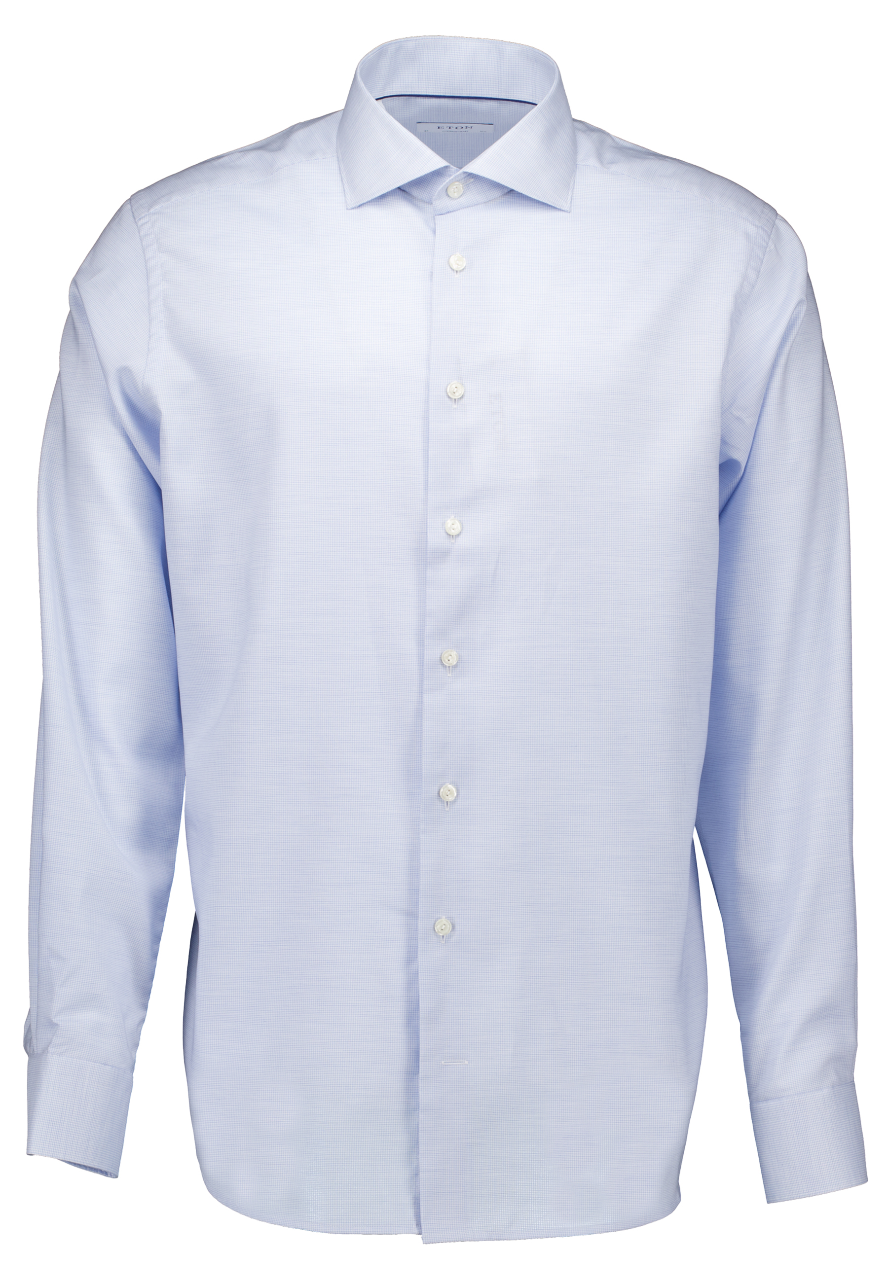 Overhemd Lichtblauw Twill lange mouw overhemden lichtblauw