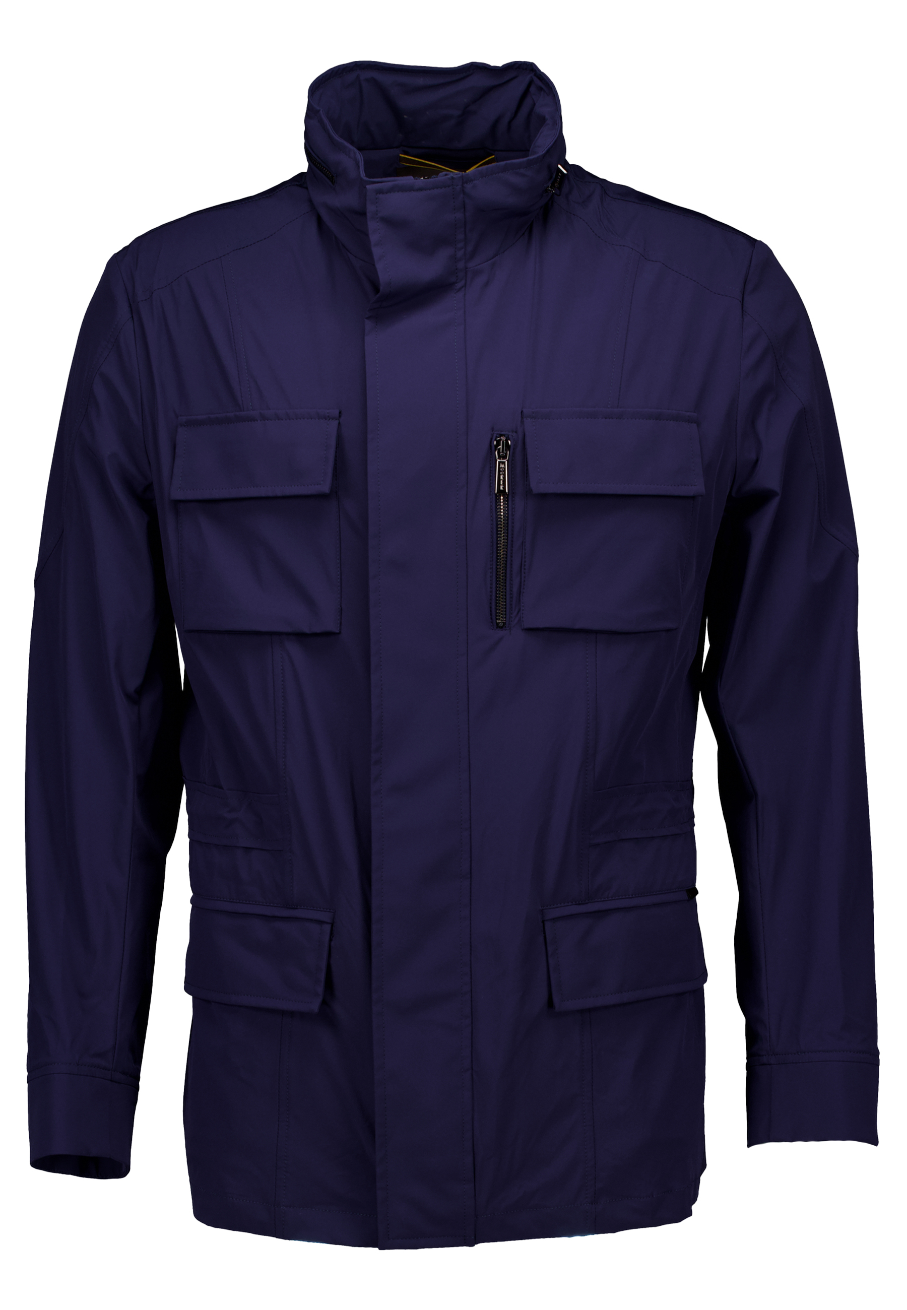Jas Blauw Manolo gewatteerde jassen blauw