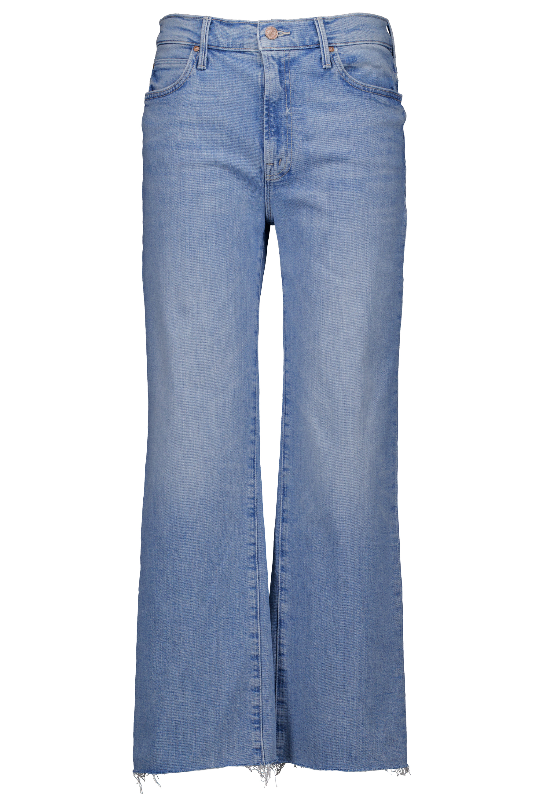 Jeans Lichtblauw The kick it ankle fray jeans lichtblauw