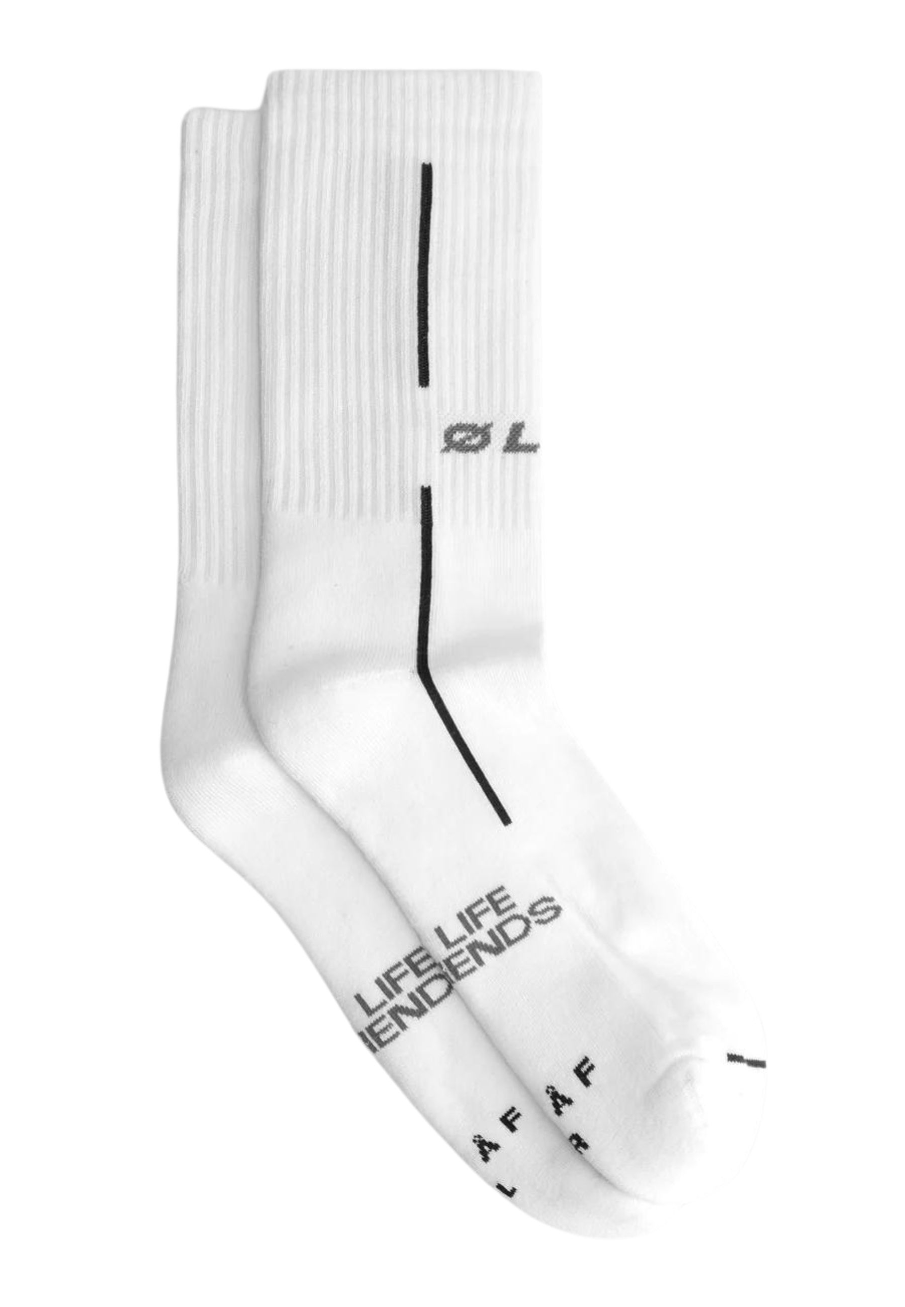 ØLÅF Sokken Wit One Size Sporty socks sokken wit
