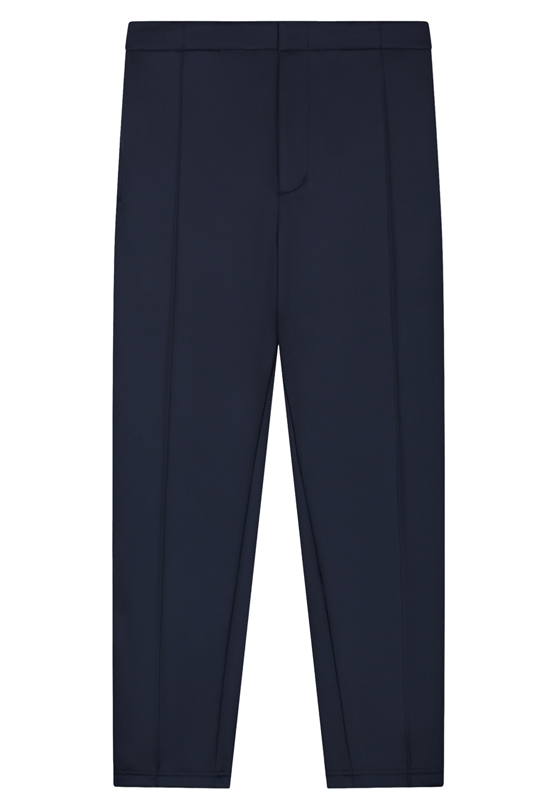 Broek Donkerblauw Pique pantalons donkerblauw