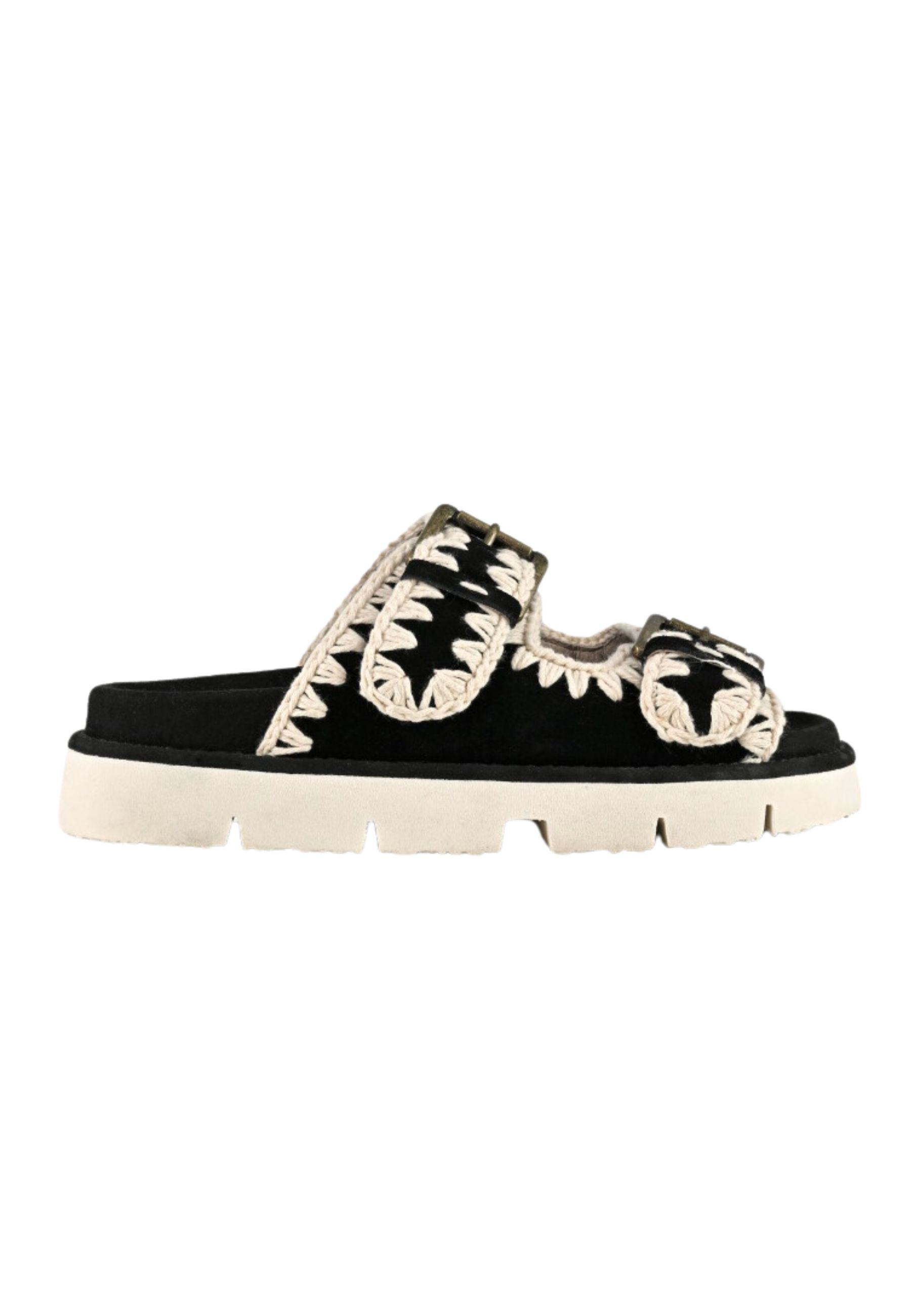 Zwart New bio slippers zwart