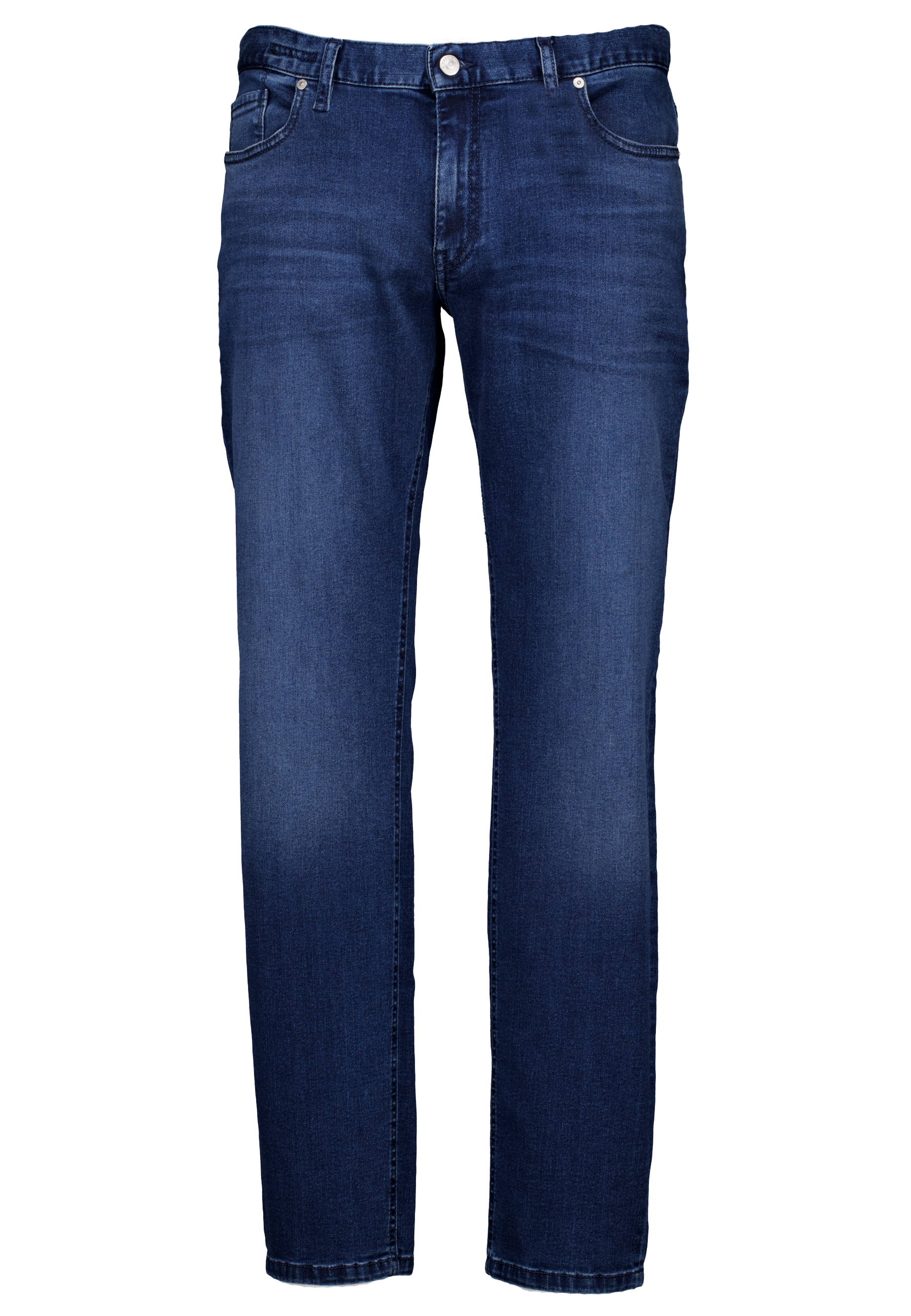 Broek Blauw Super stretch pantalons blauw