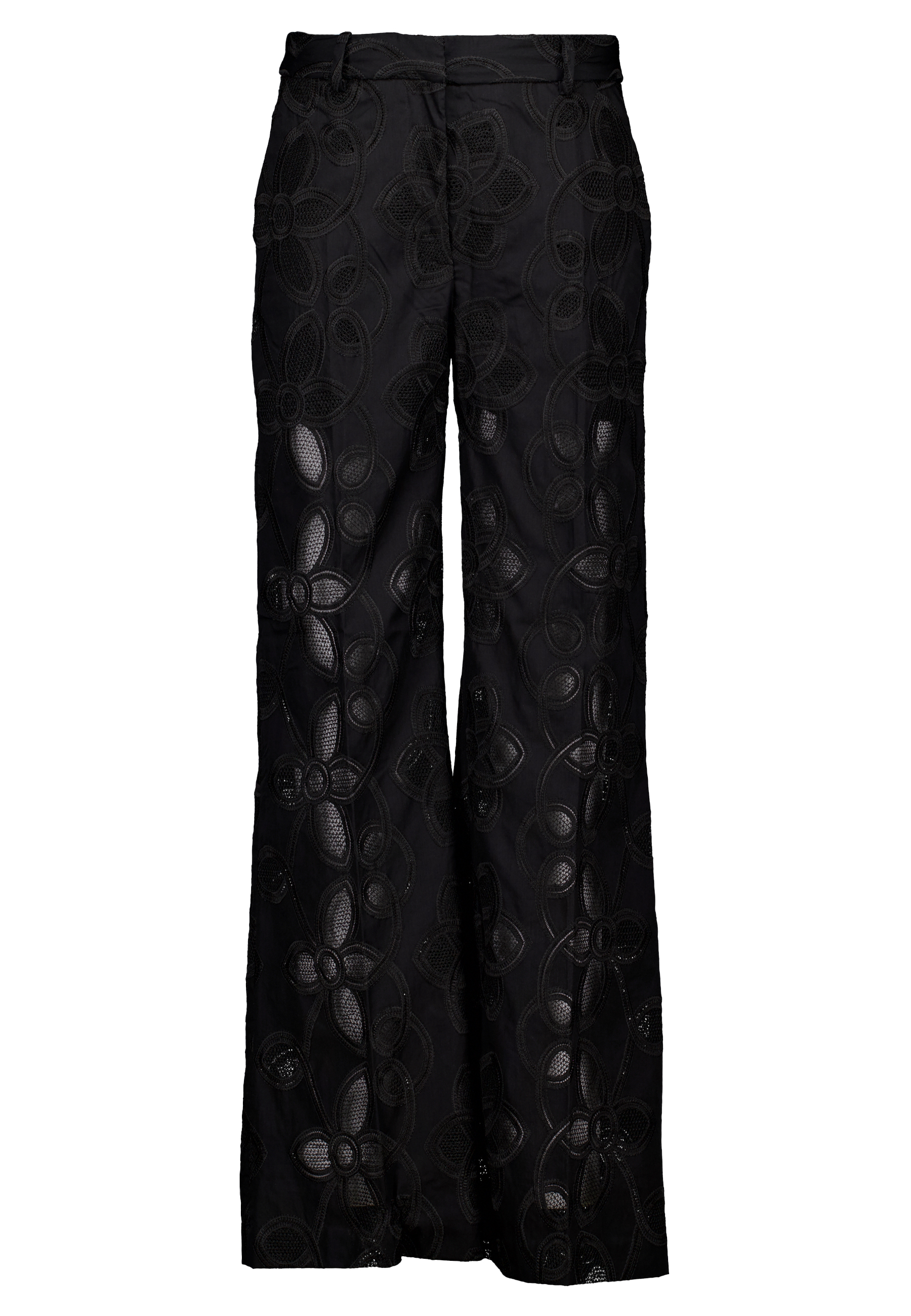 Broek Zwart Eileen pantalons zwart