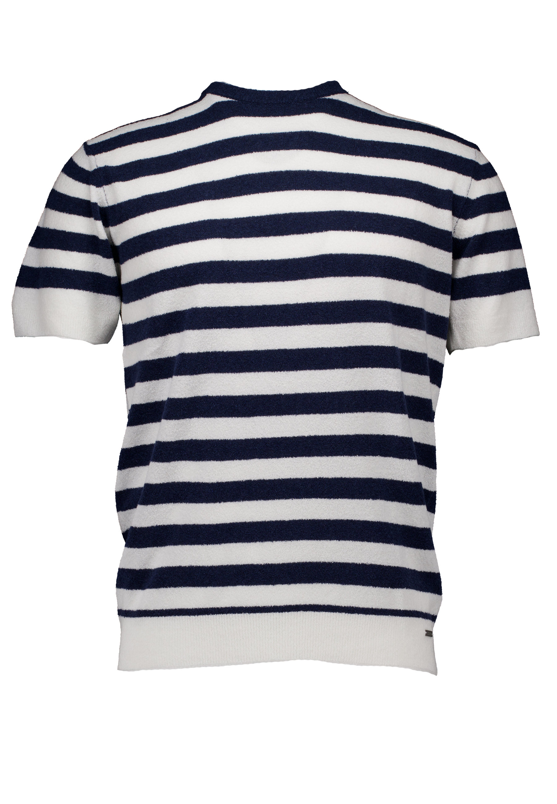 Shirt Donkerblauw Round ss t-shirts donkerblauw