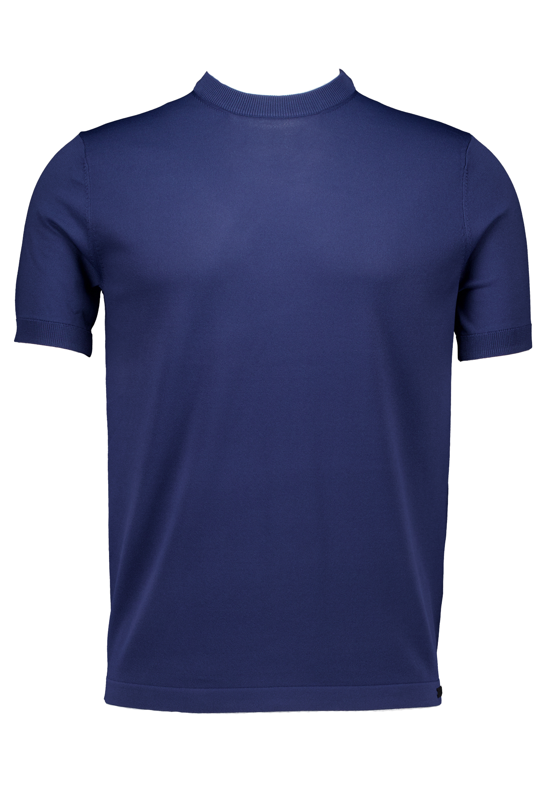 Shirt Blauw Round ss t-shirts blauw