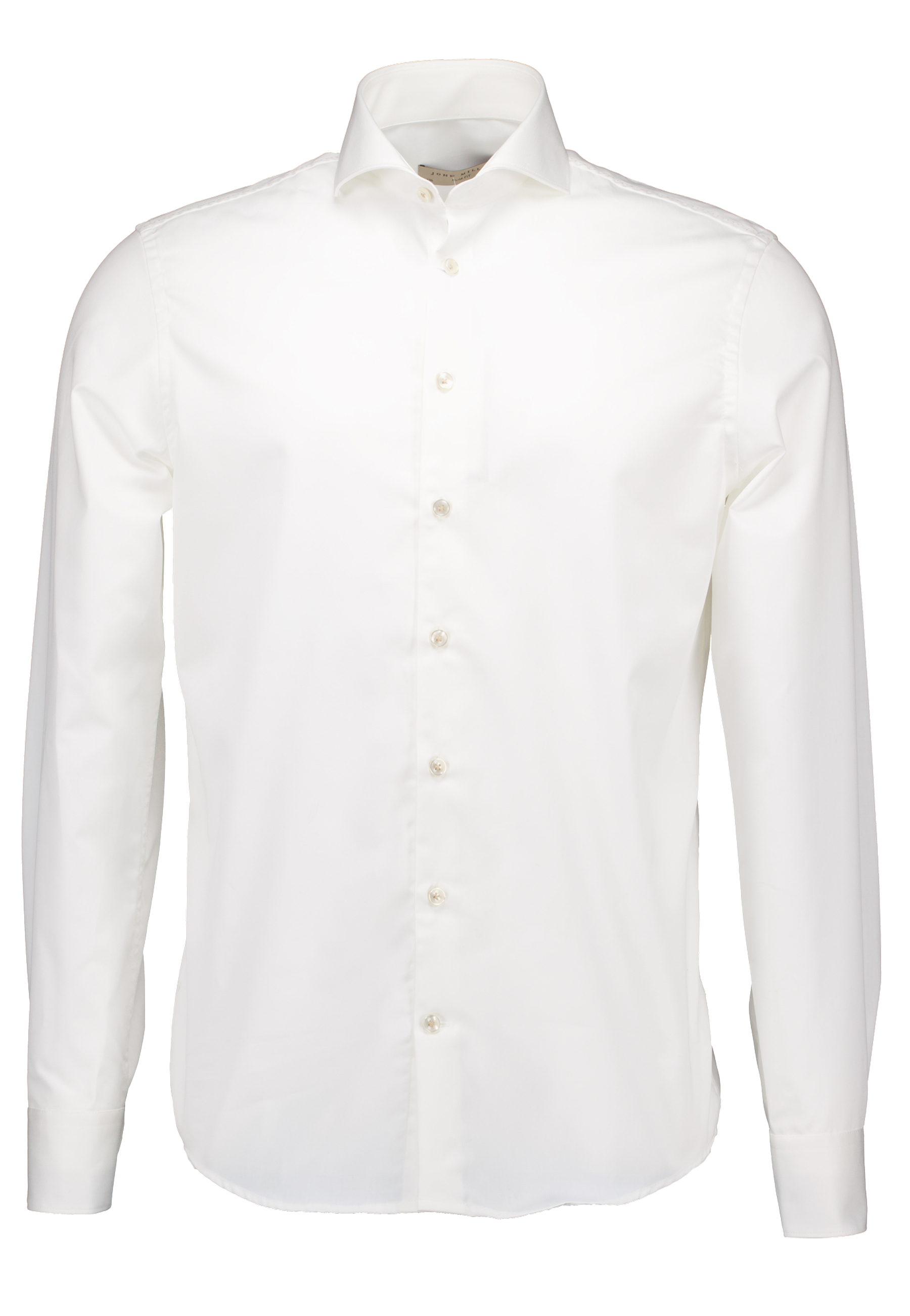 Overhemd Creme lange mouw overhemden creme