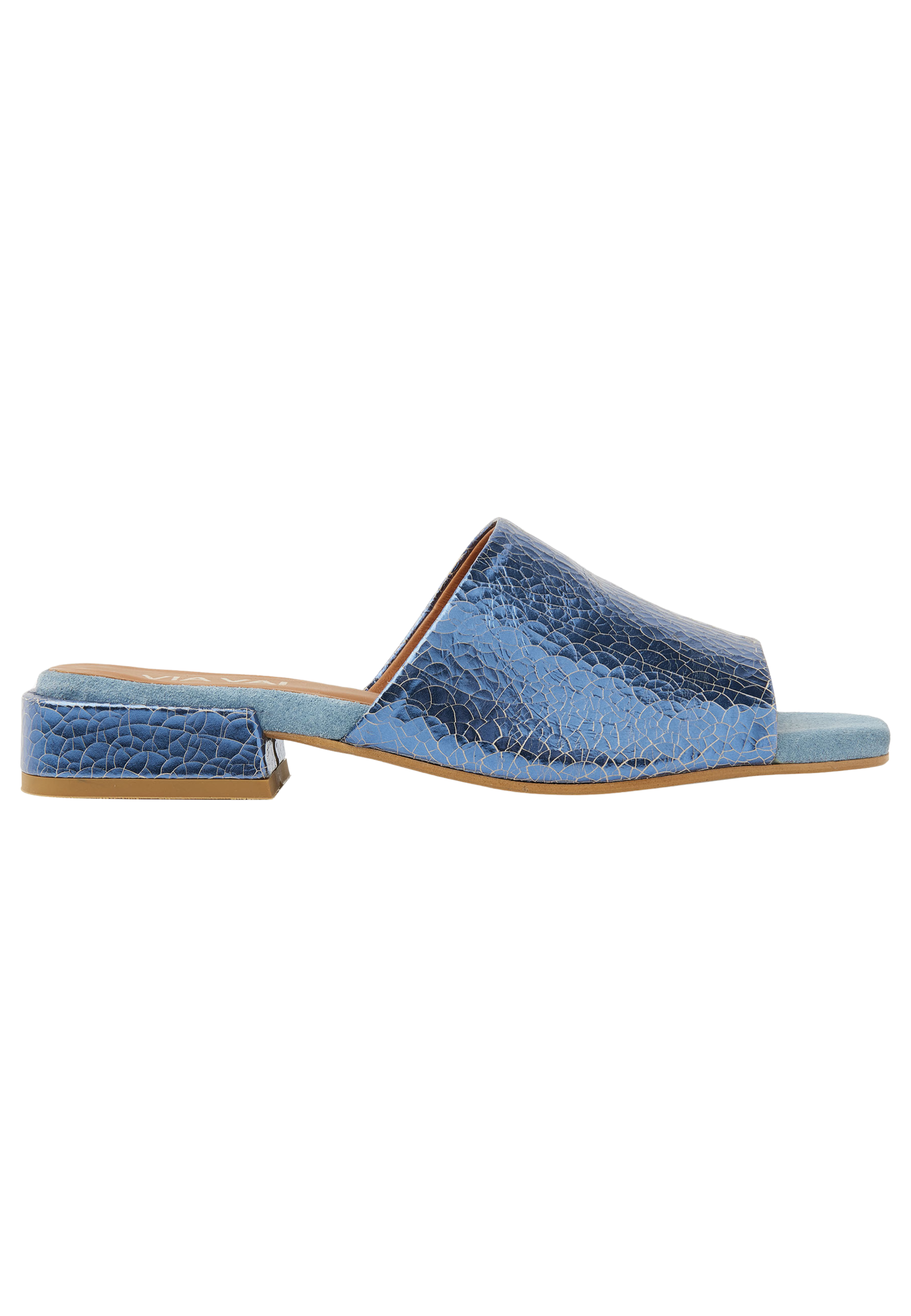 VIA VAI Gigi Luna Sandalen - Met Hak - Blauw - Maat 40