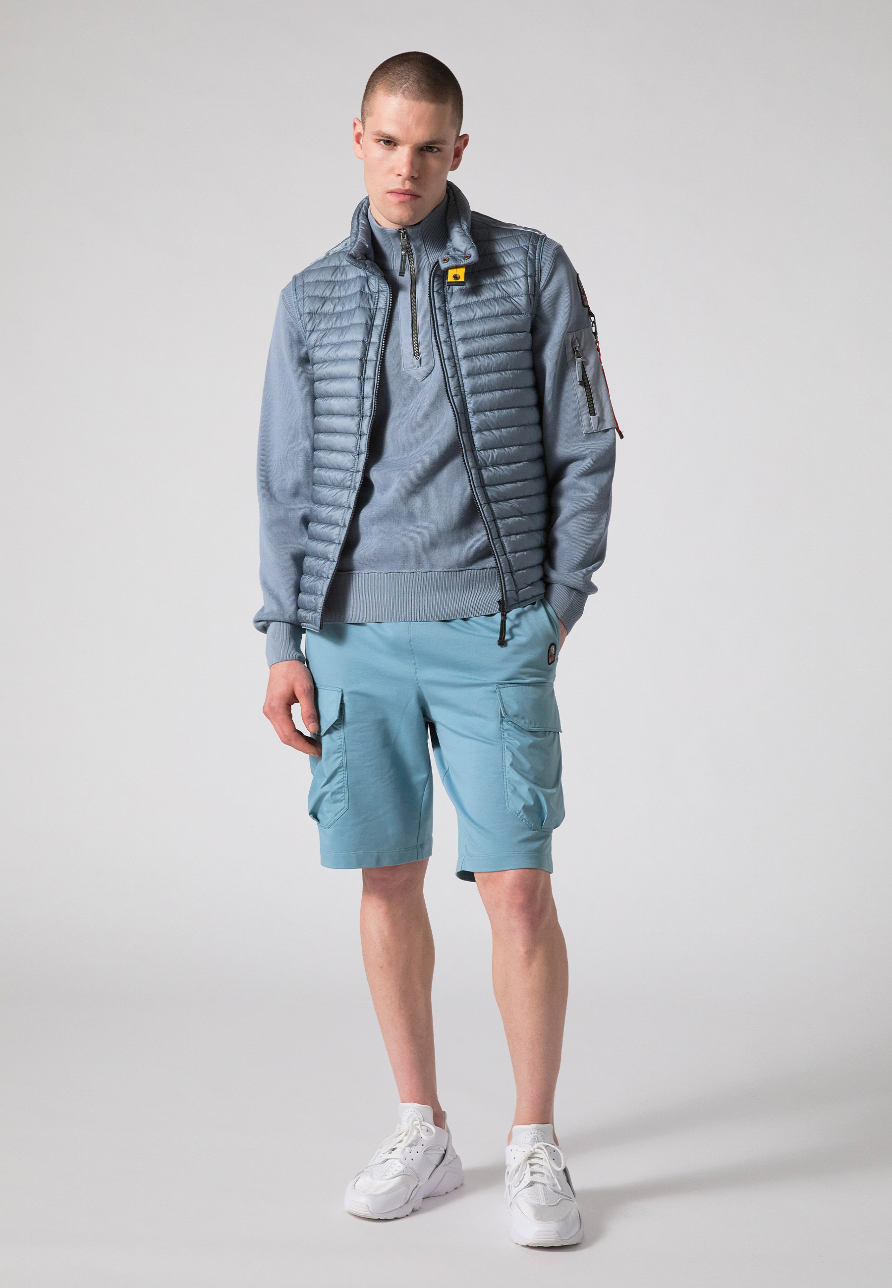 Jas Blauw Gino bodywarmers blauw