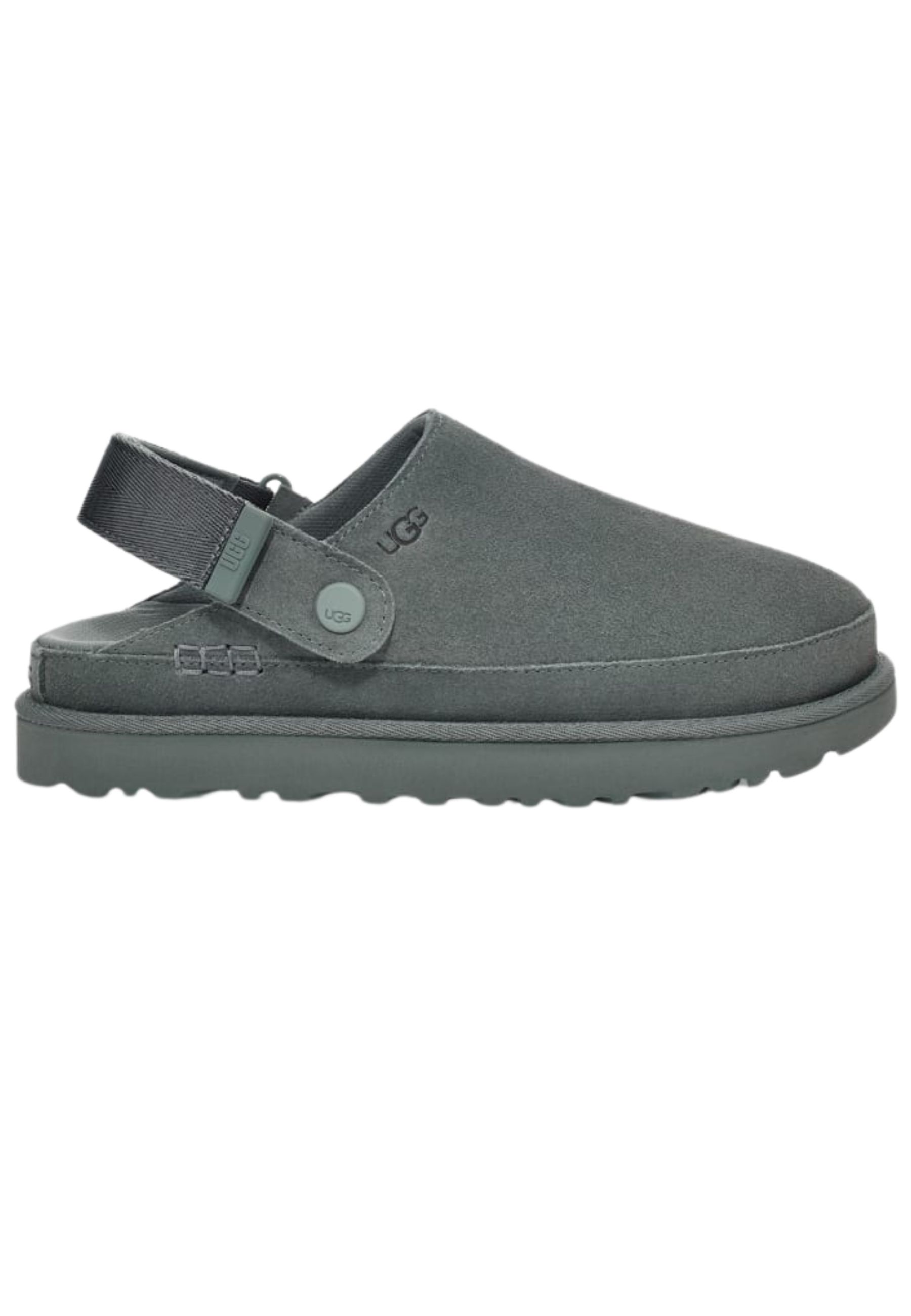 Donkergrijs Goldenstar clog sloffen donkergrijs
