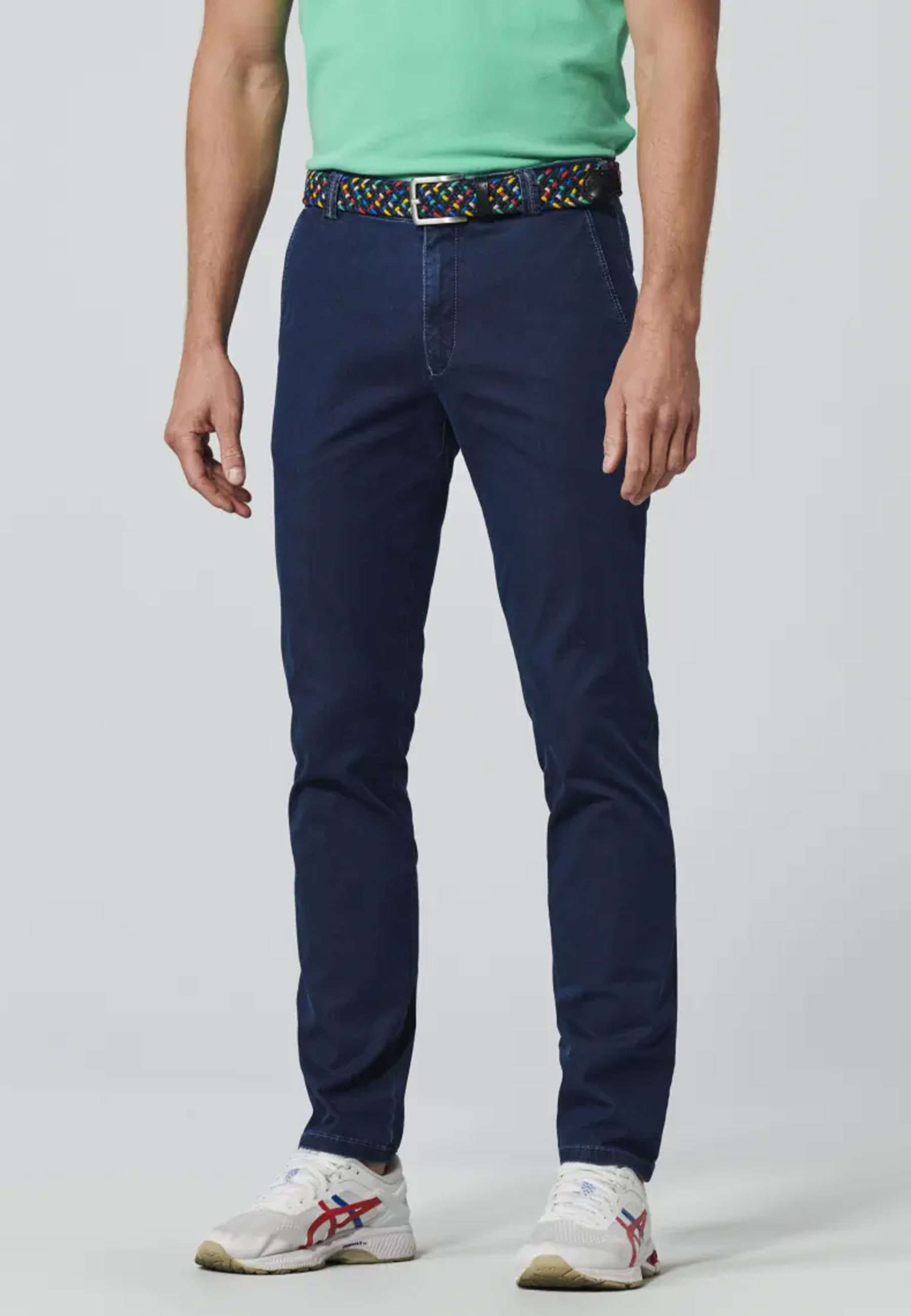Broek Donkerblauw Bonn chino donkerblauw