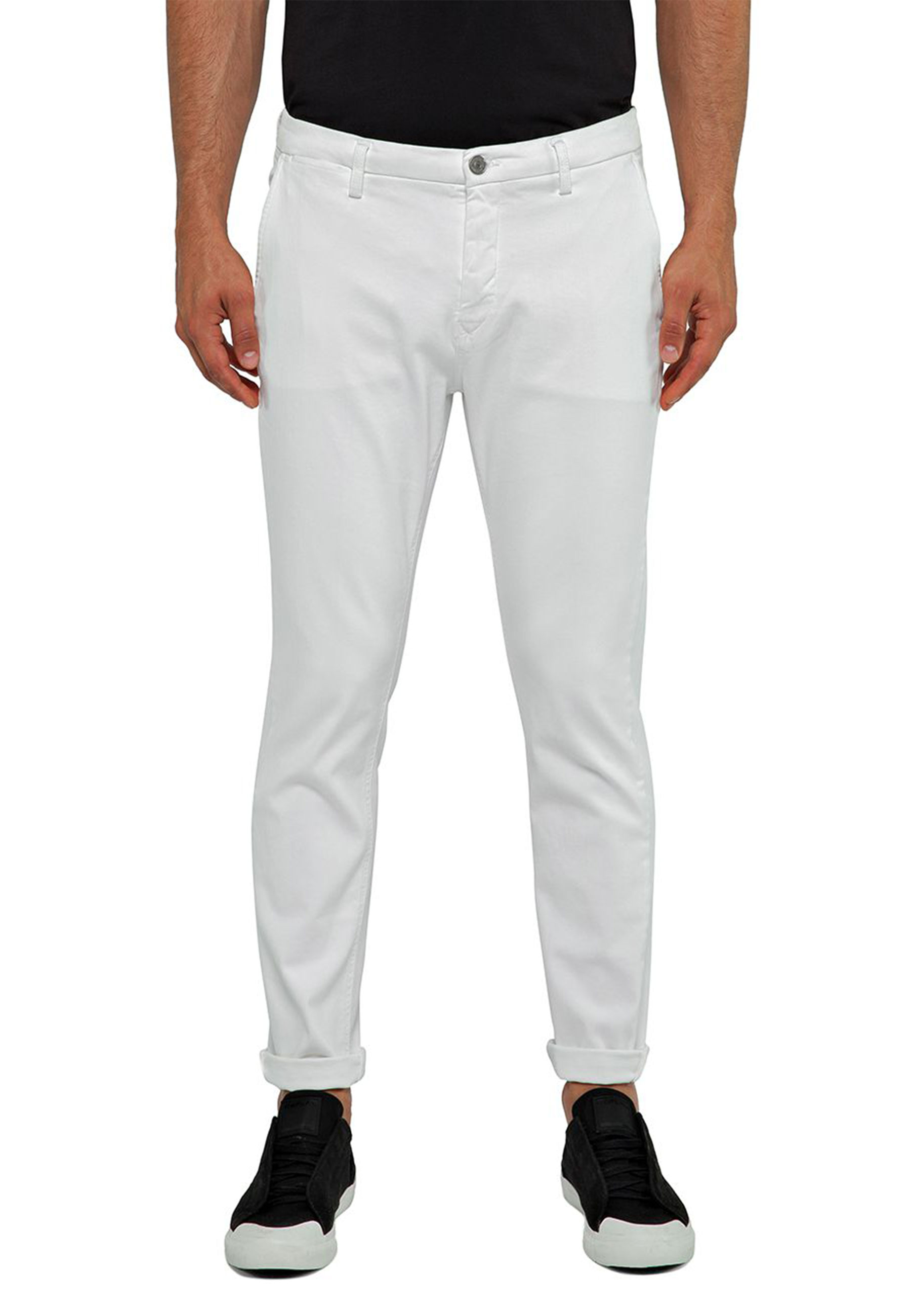 Broek Wit chino wit
