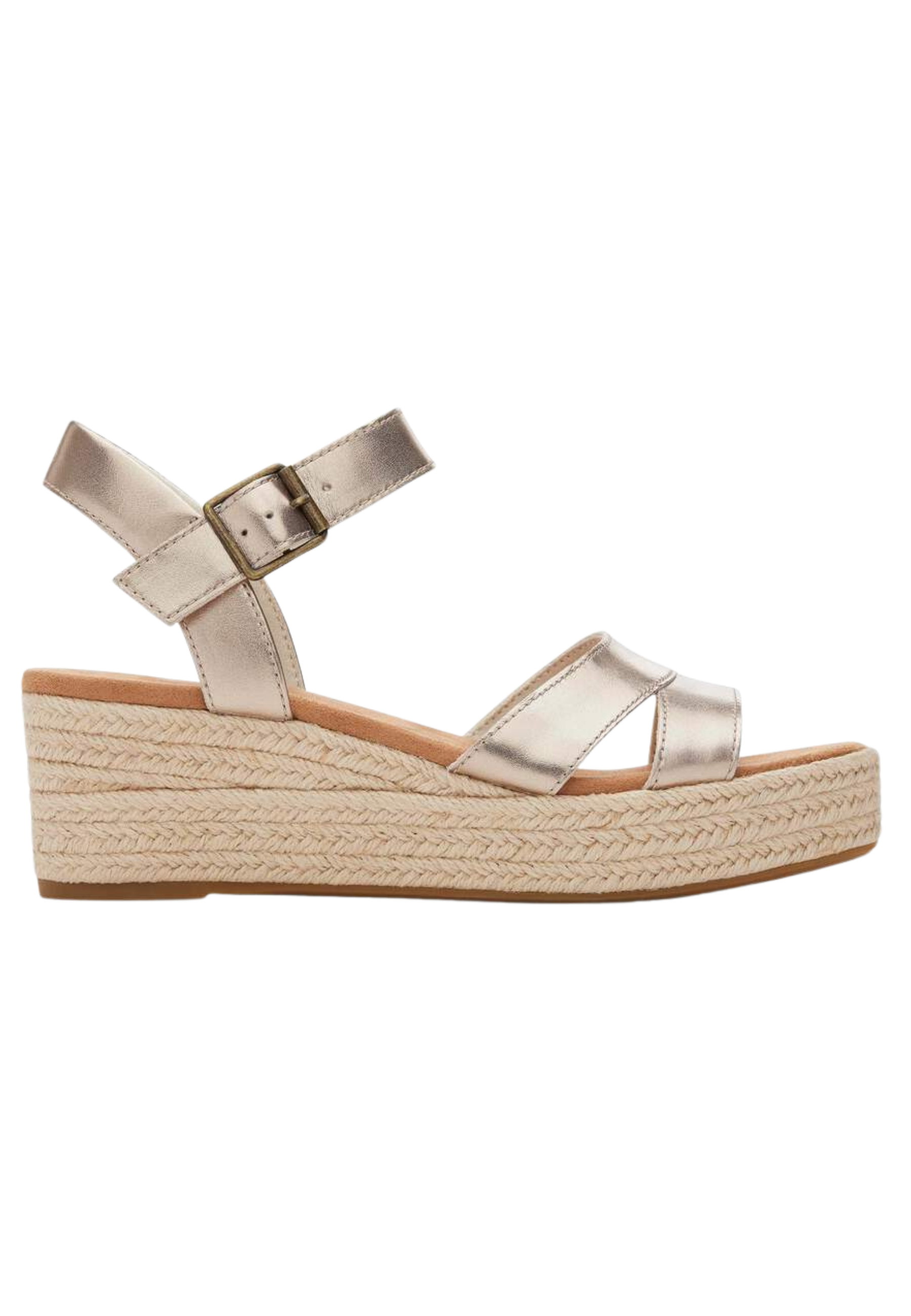 TOMS Audrey Sandalen Dames - Gold - Maat 41
