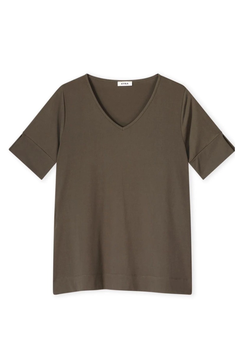 Shirt Donkergroen Pleun t-shirts donkergroen