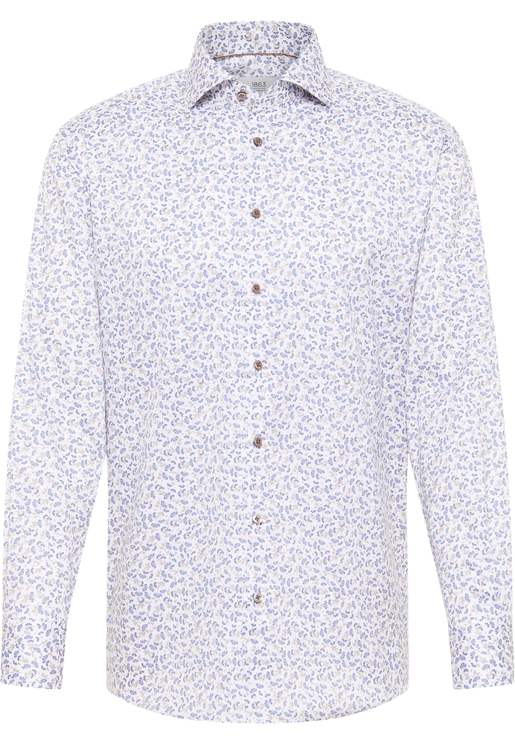 Overhemd Blauw lange mouw overhemden blauw
