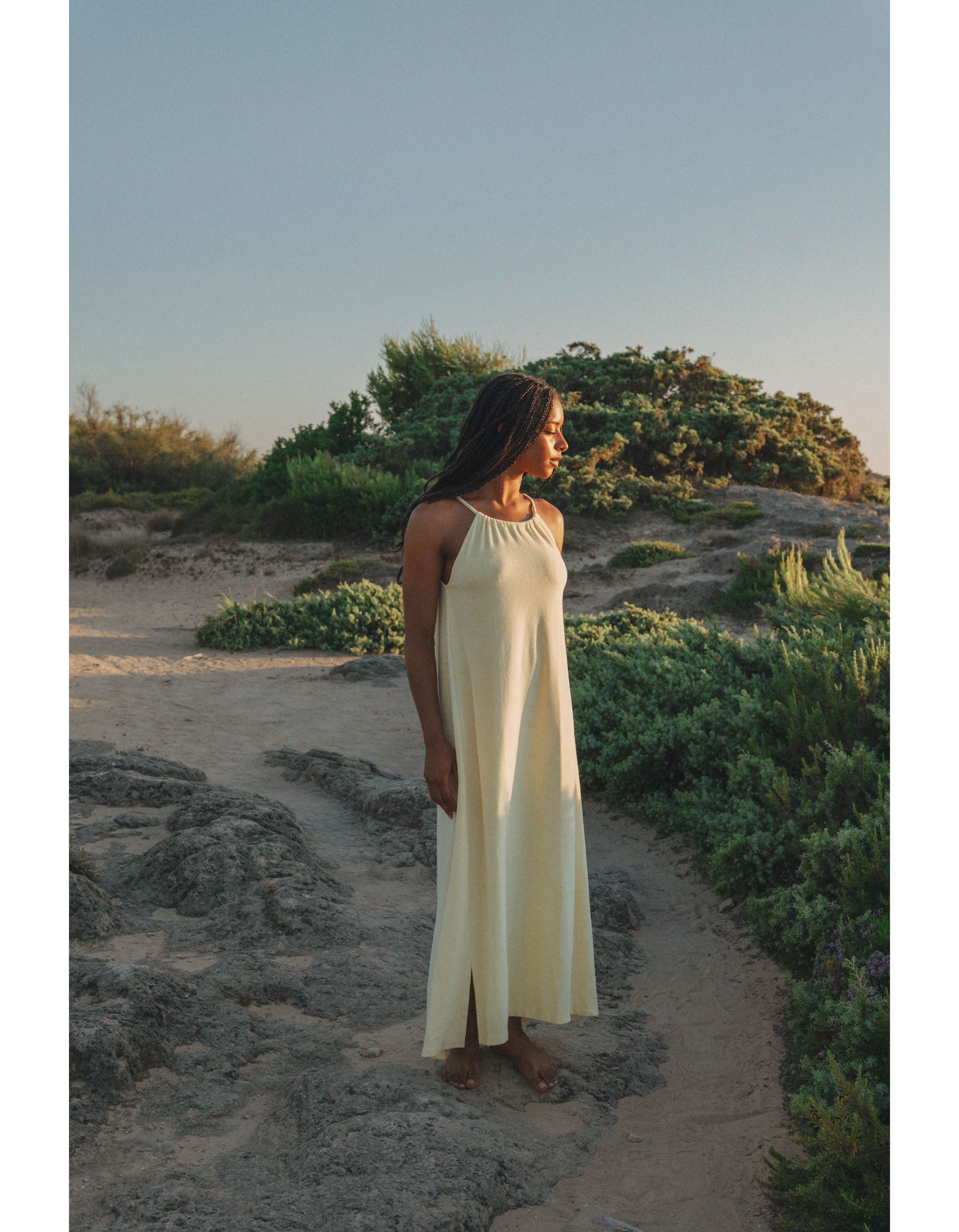 Love Sundaily Ss26dress3 Jurken Geel Blair
