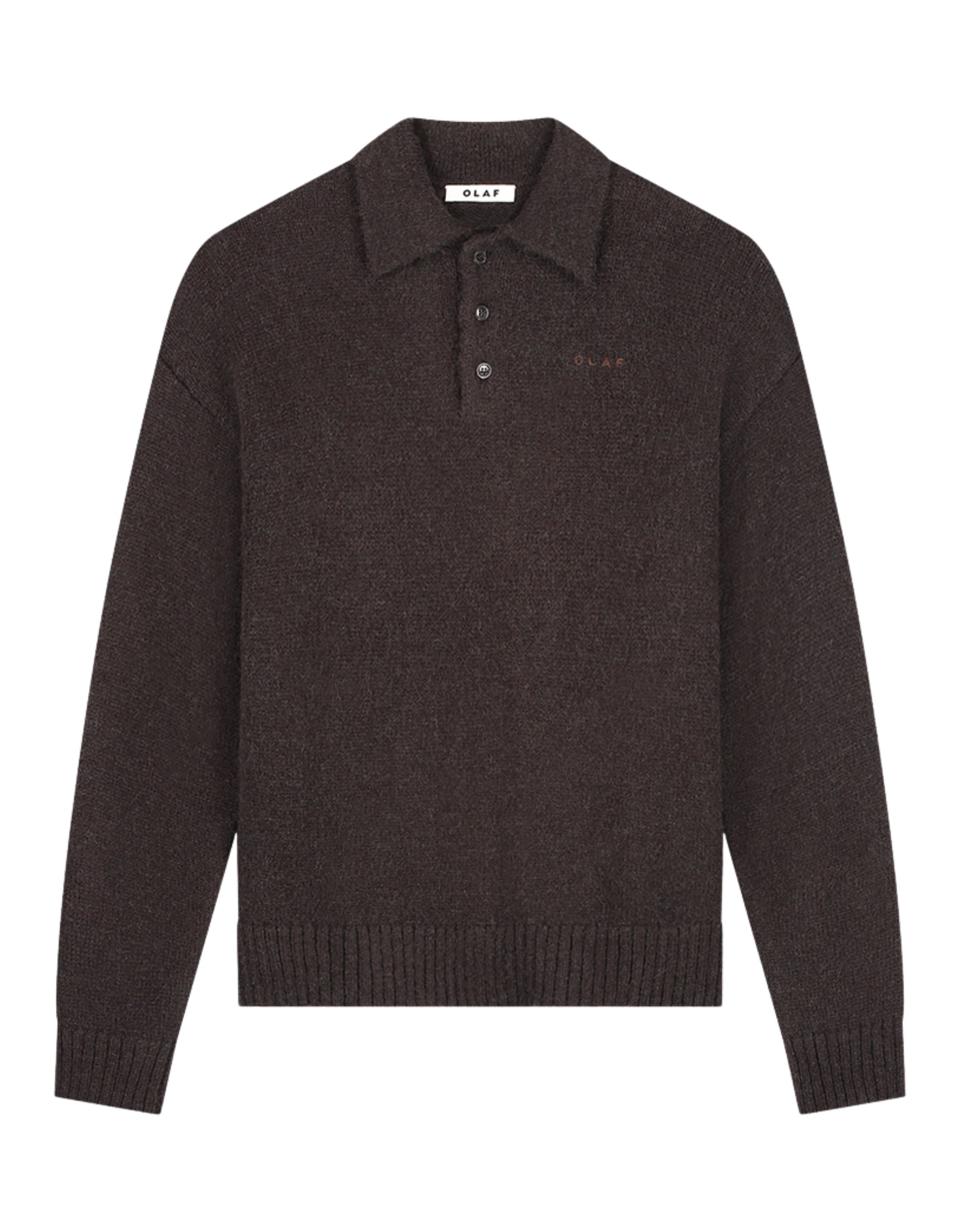 Olaf Oversized Knitted Sweaters Bruin M260704