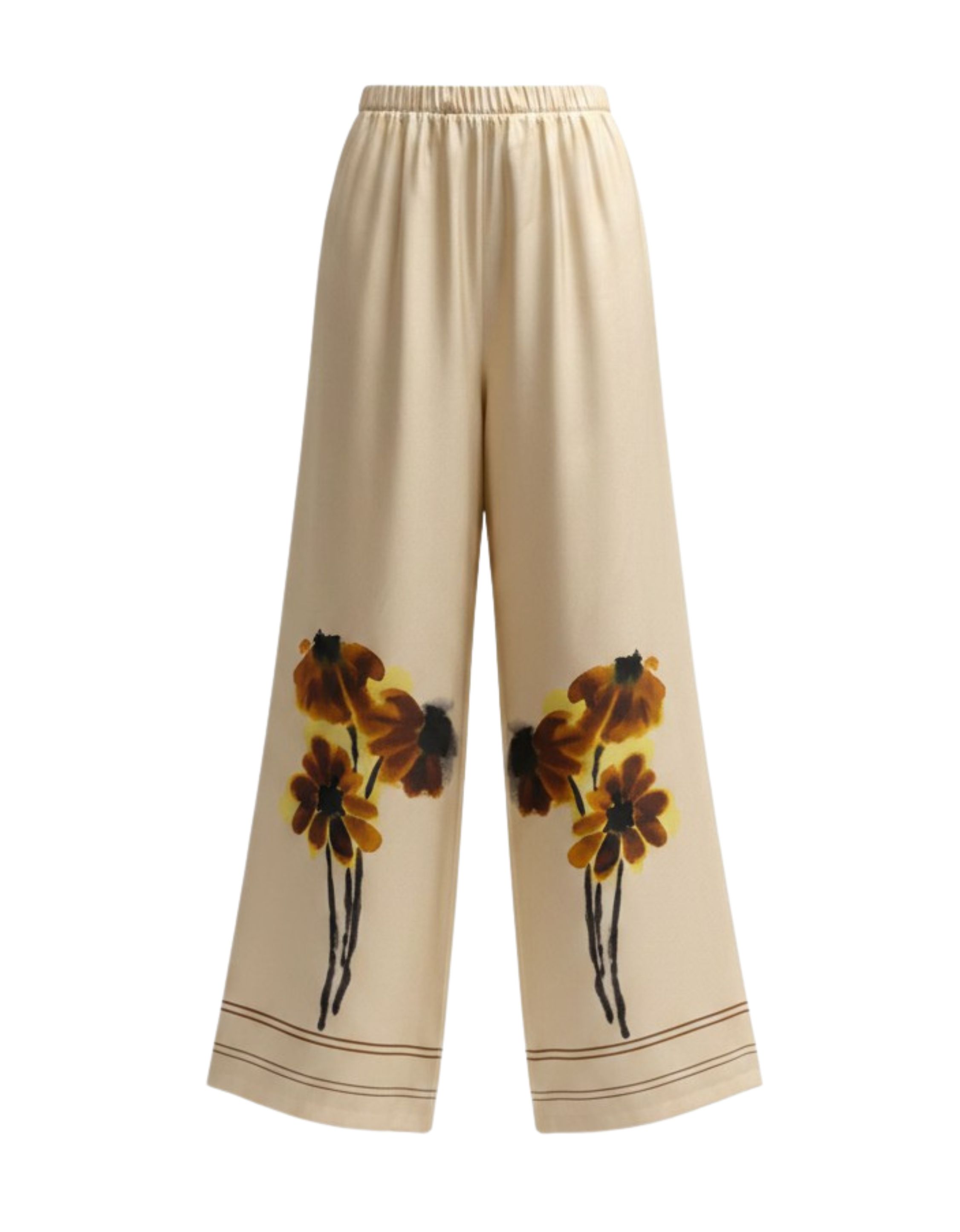 Kate & Jules Musomi Pantalons Geel Musomi