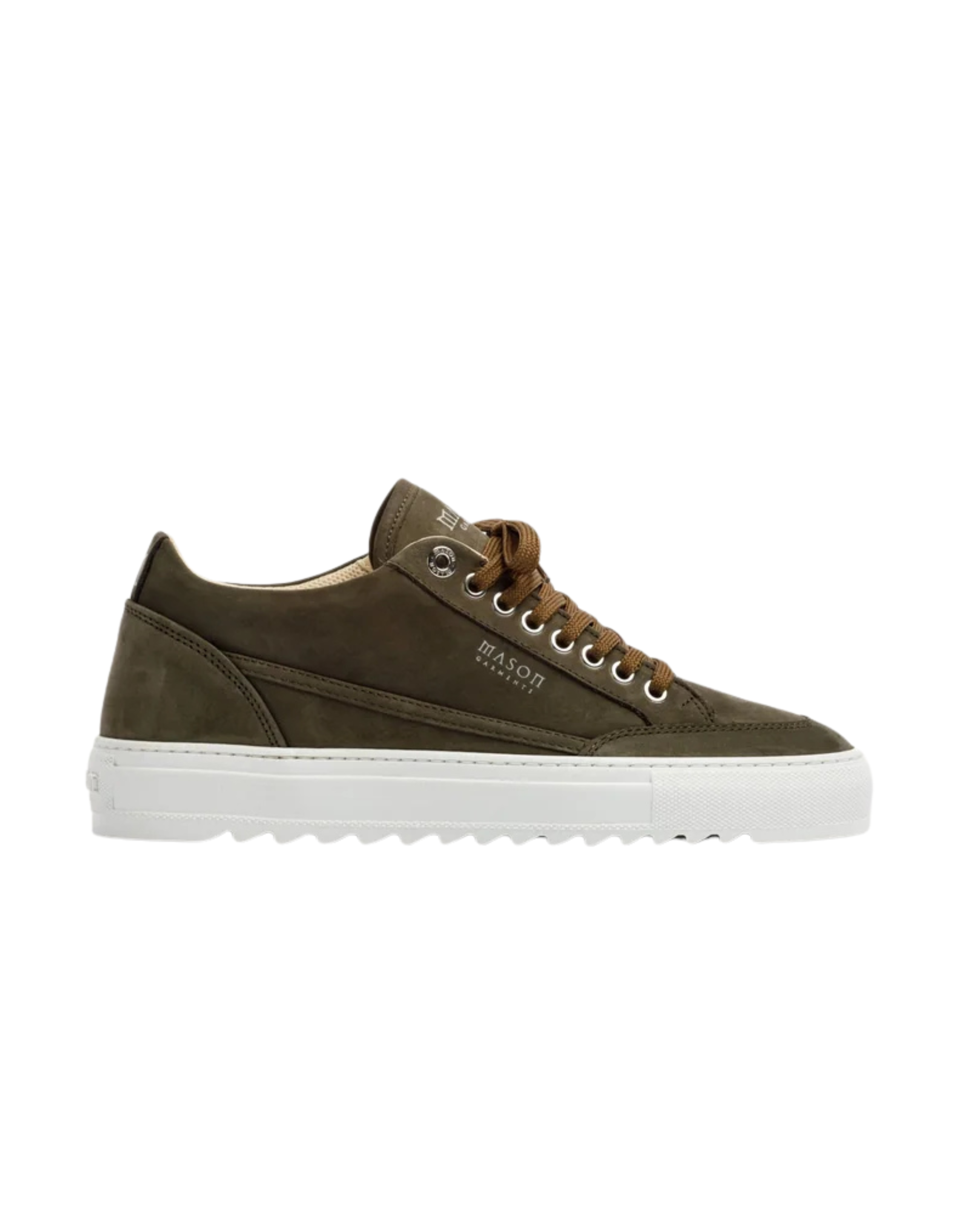 Mason Garments Tia Sollevamento Sneakers Donkergroen Mg62-3