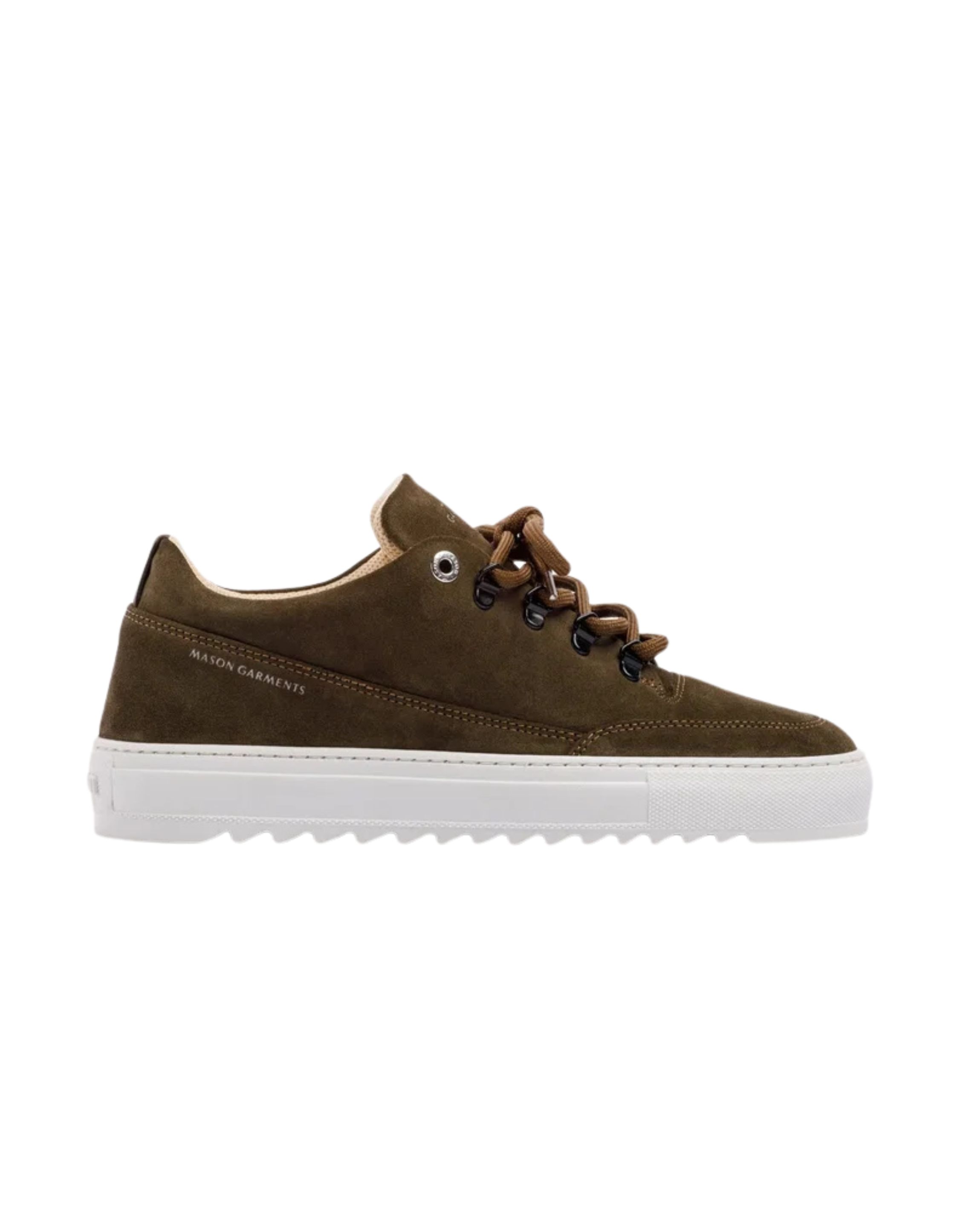 Mason Garments Torino Colorato Sneakers Donkergroen Mg62-15