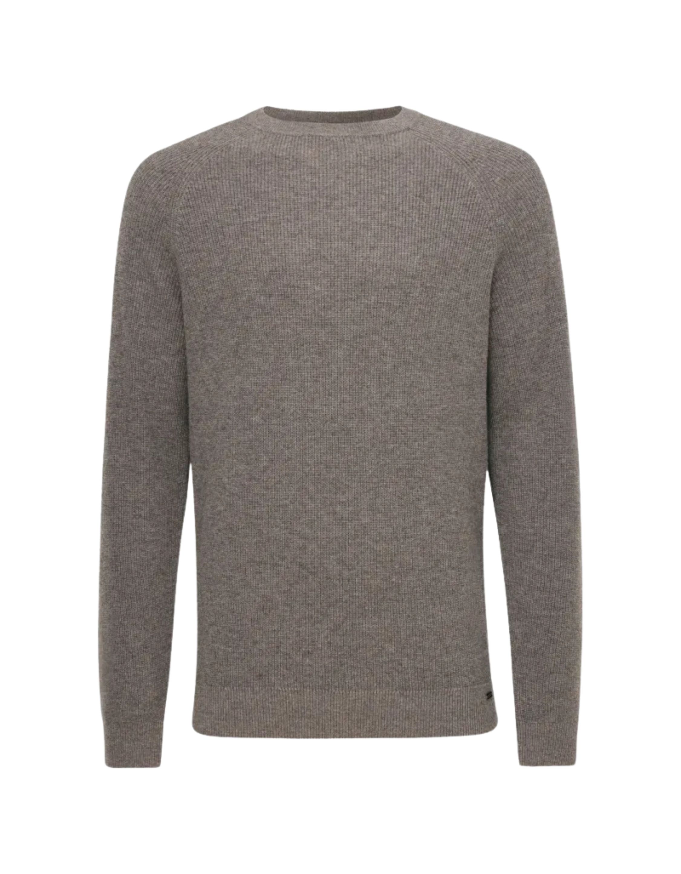 Gentiluomo Round Ls Truien Bruin K5161-277