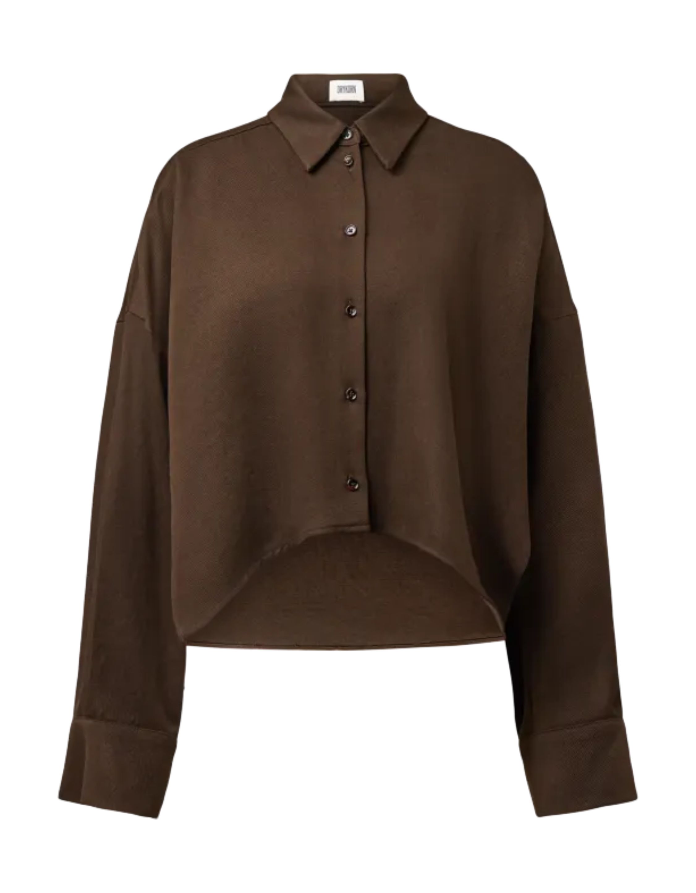 Drykorn Oshia Blouses Donkerbruin 128131 Oshia